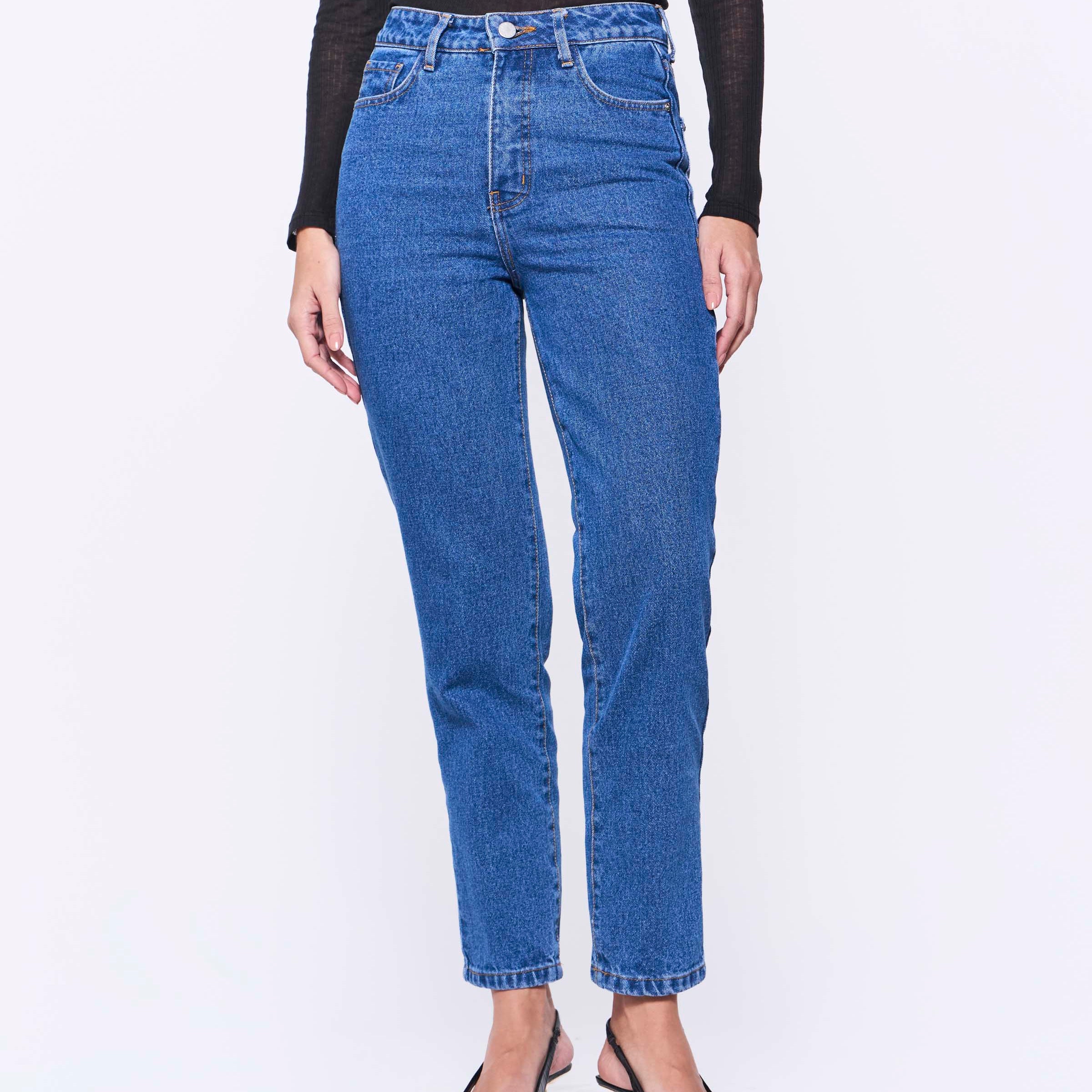Jeans Slim Sara Azul