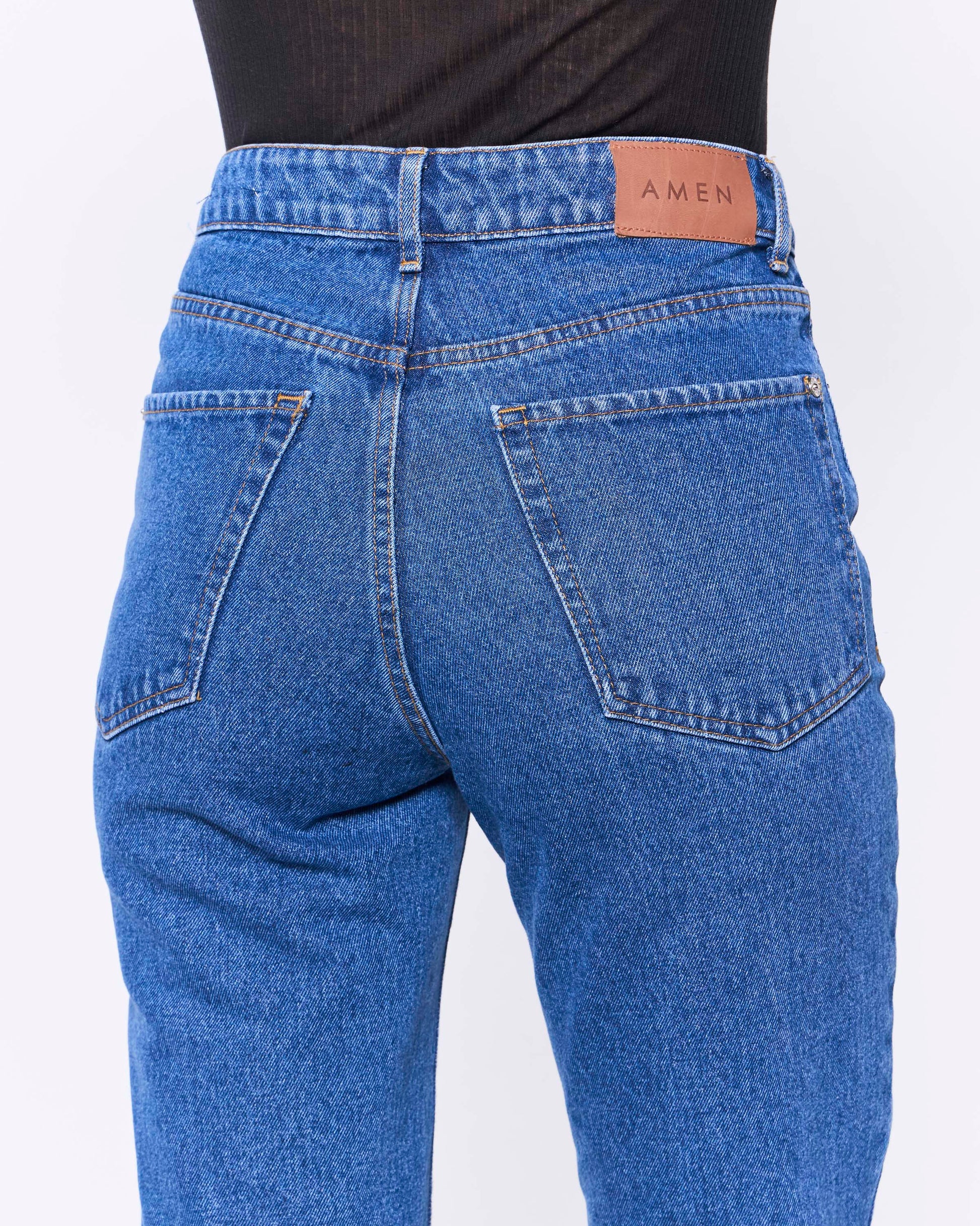 Jeans Slim Sara Azul