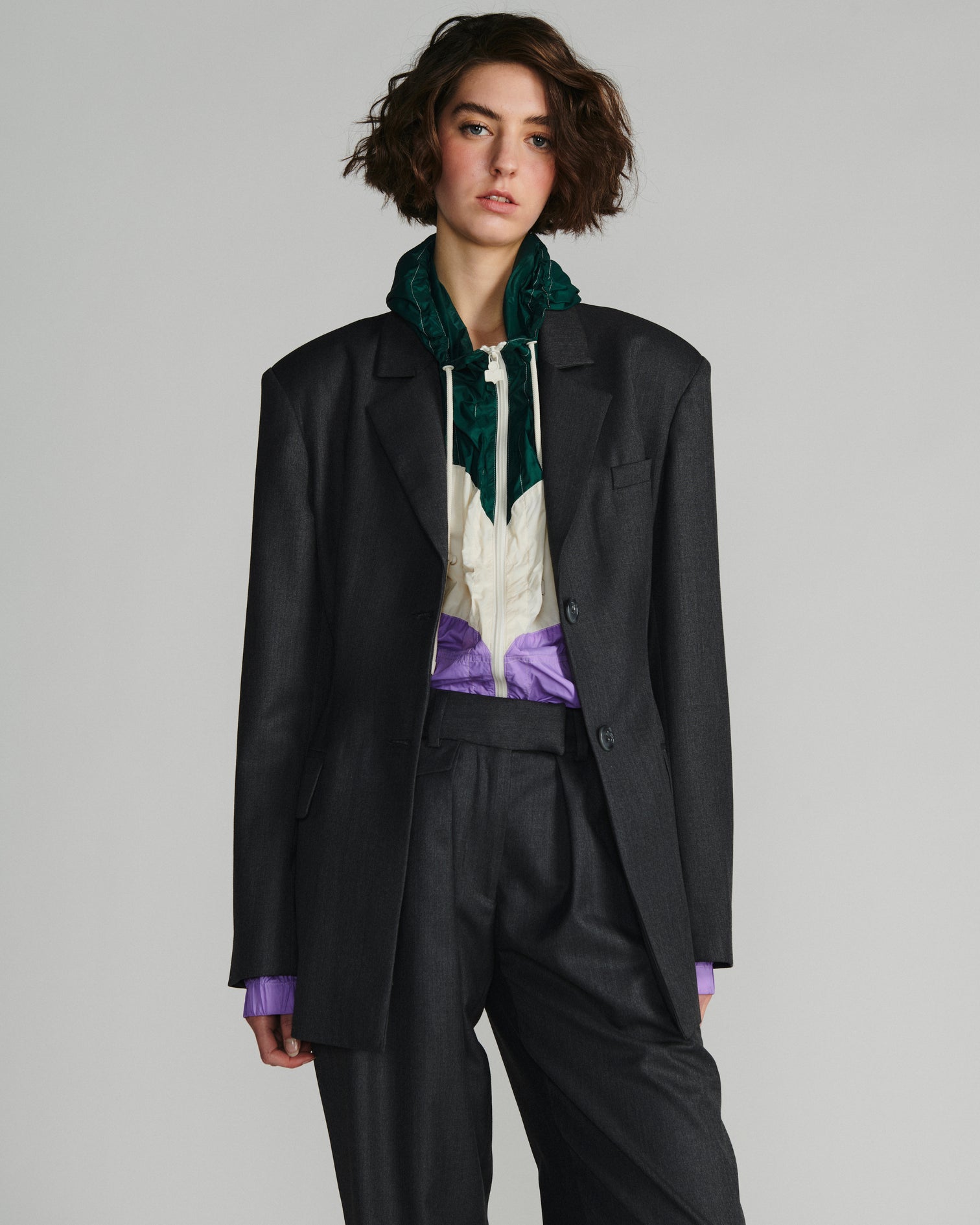 0031 Trouser Slater Grey