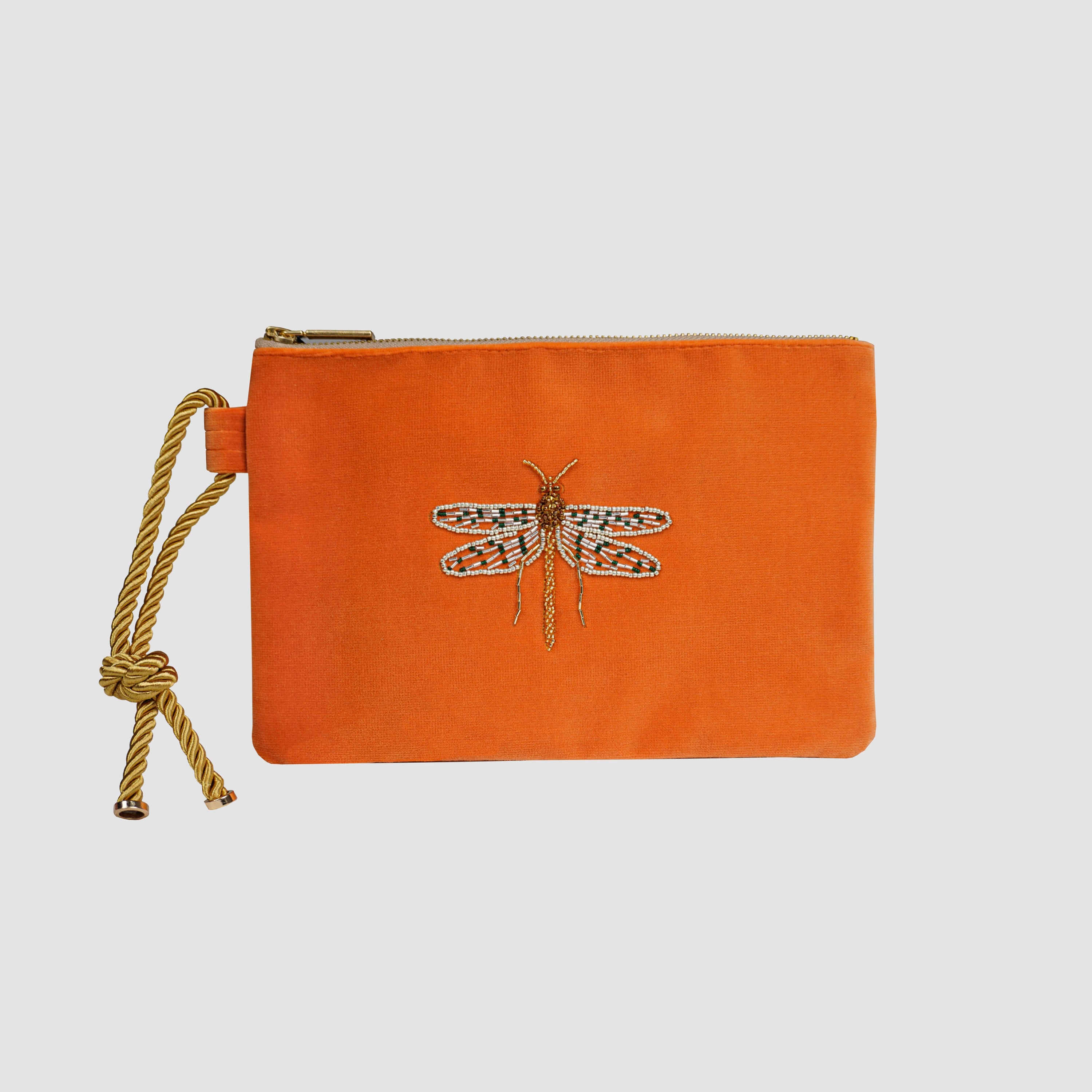 Clutch Bug Libélula Naranja