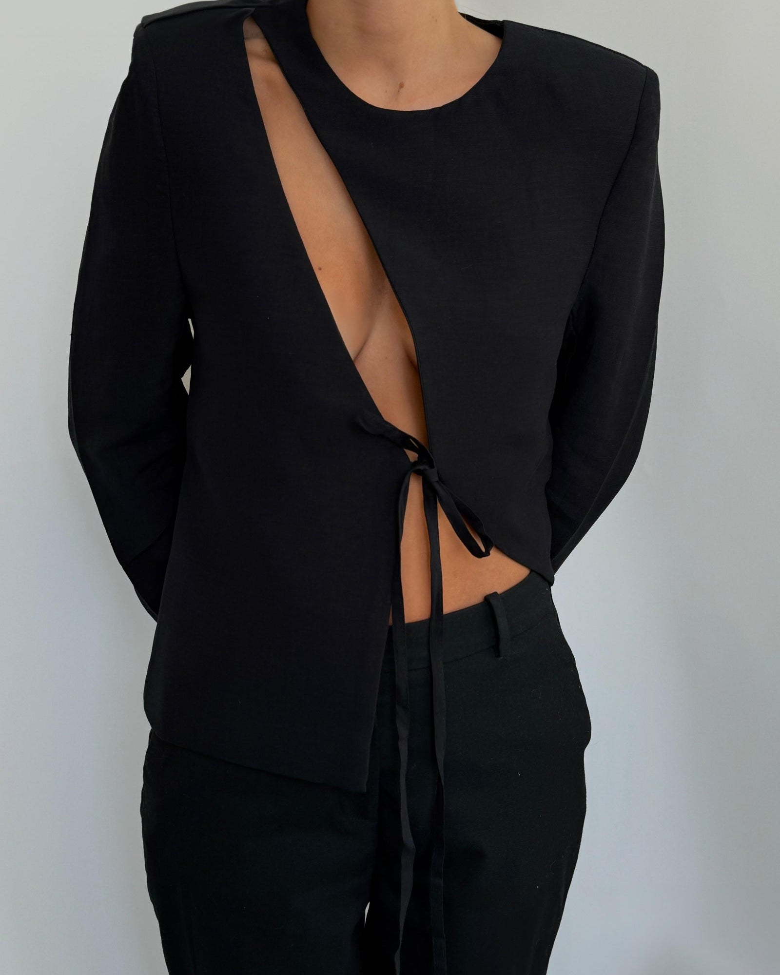 Chaqueta Justice Black