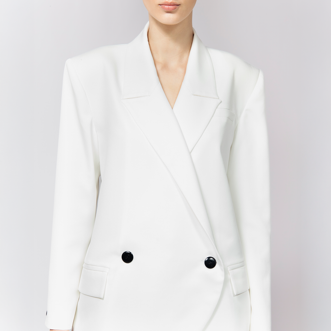 Chaqueta Peonia White