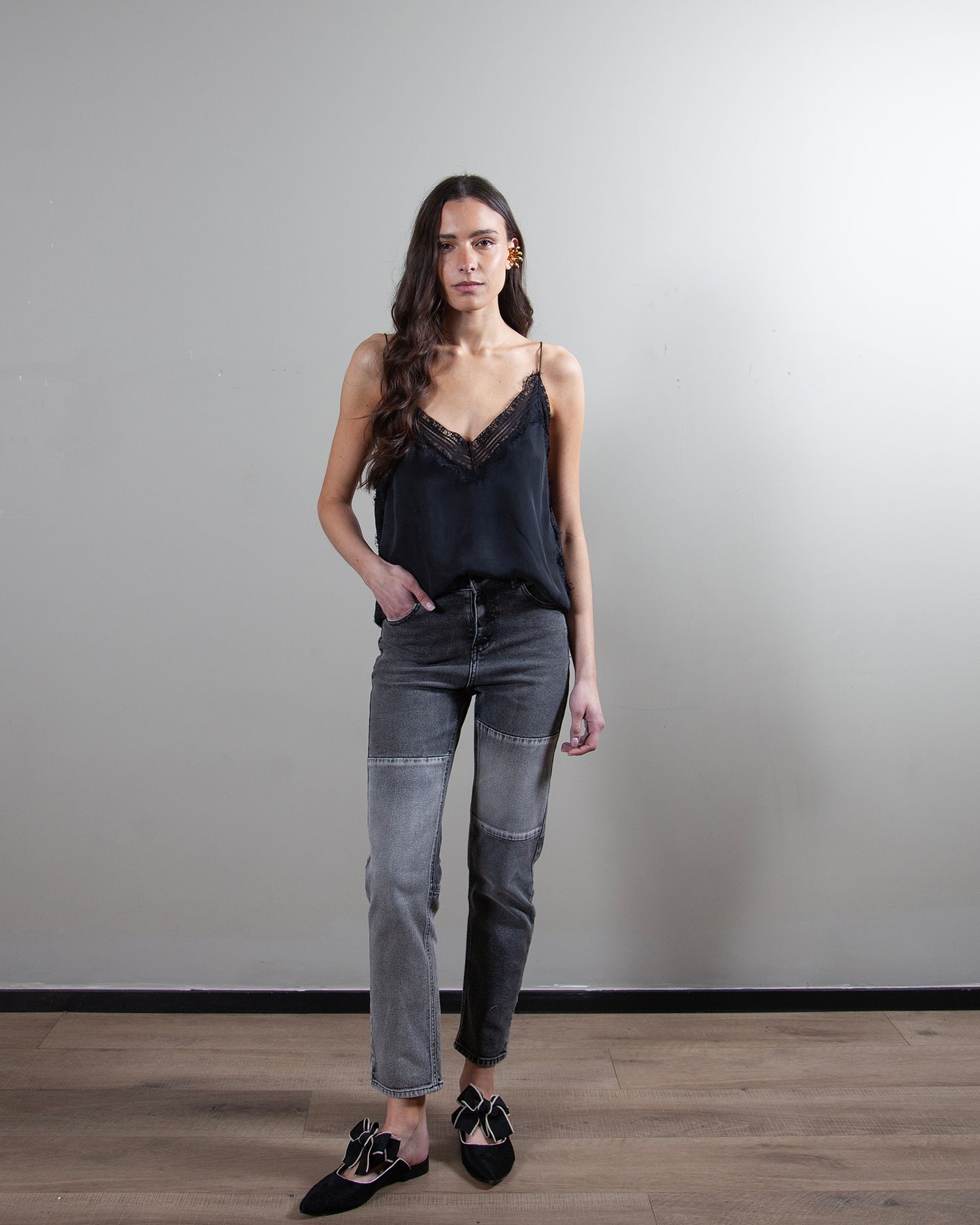 Blusa Candelaria Negra