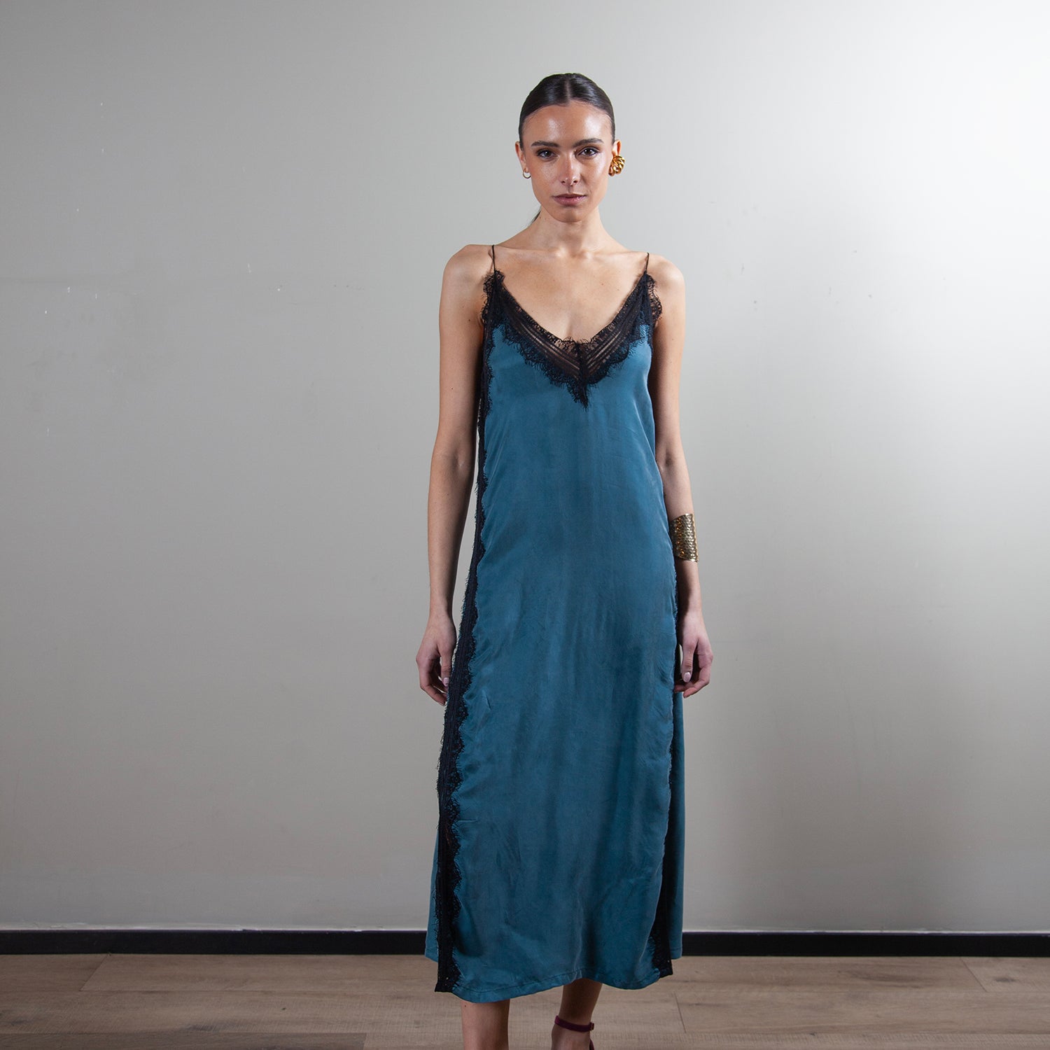 Vestido Jacinta Azul
