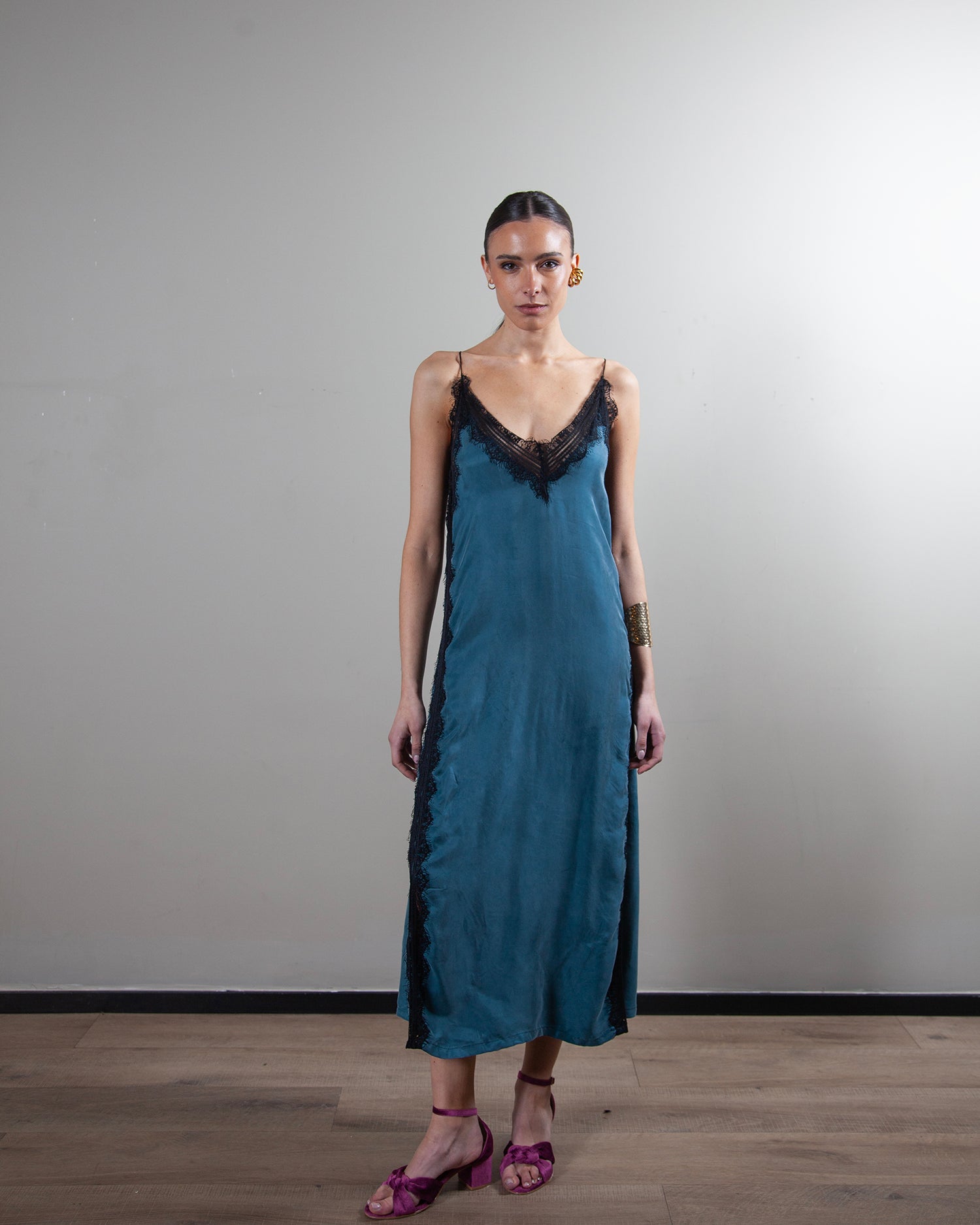 Vestido Jacinta Azul