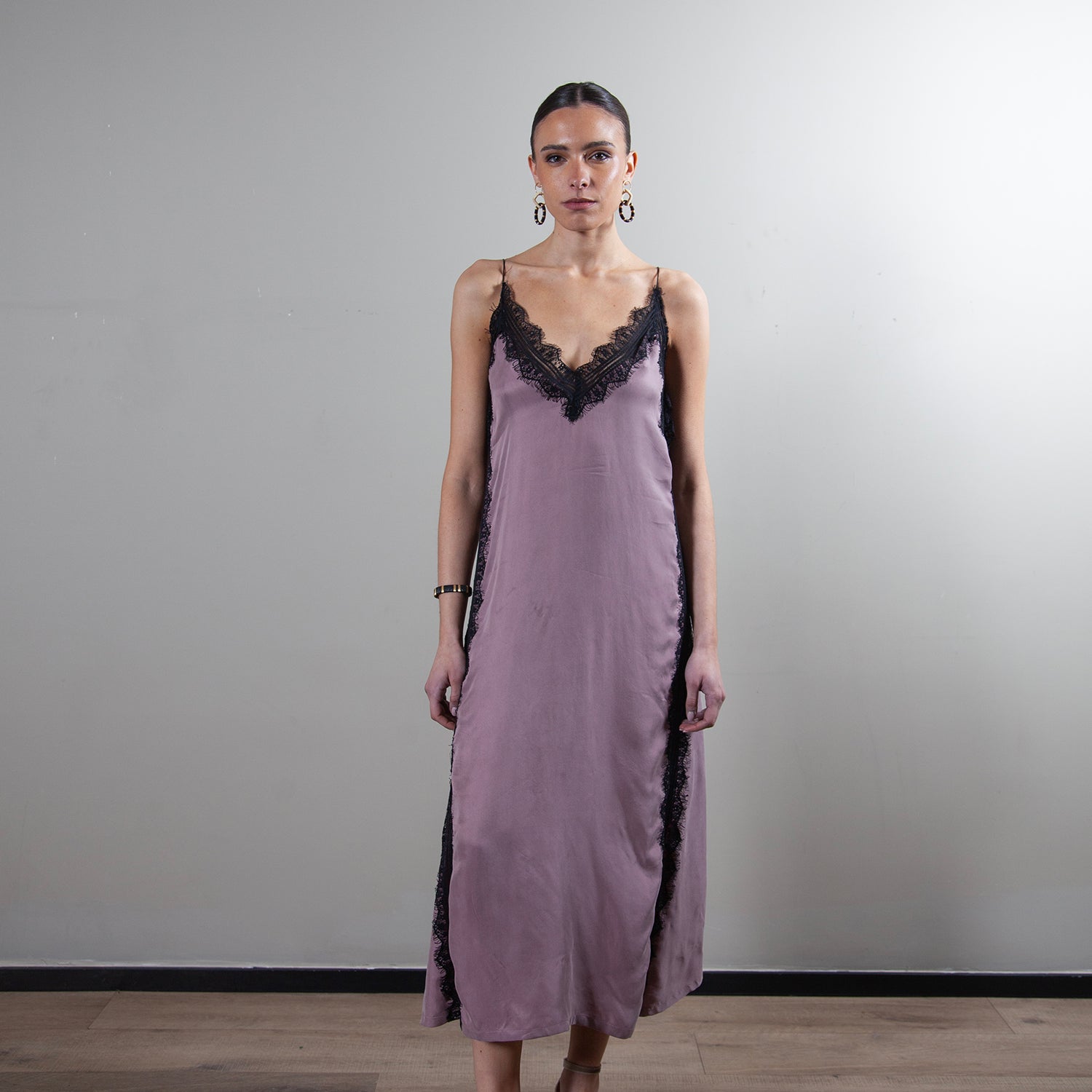 Vestido Jacinta Rosado