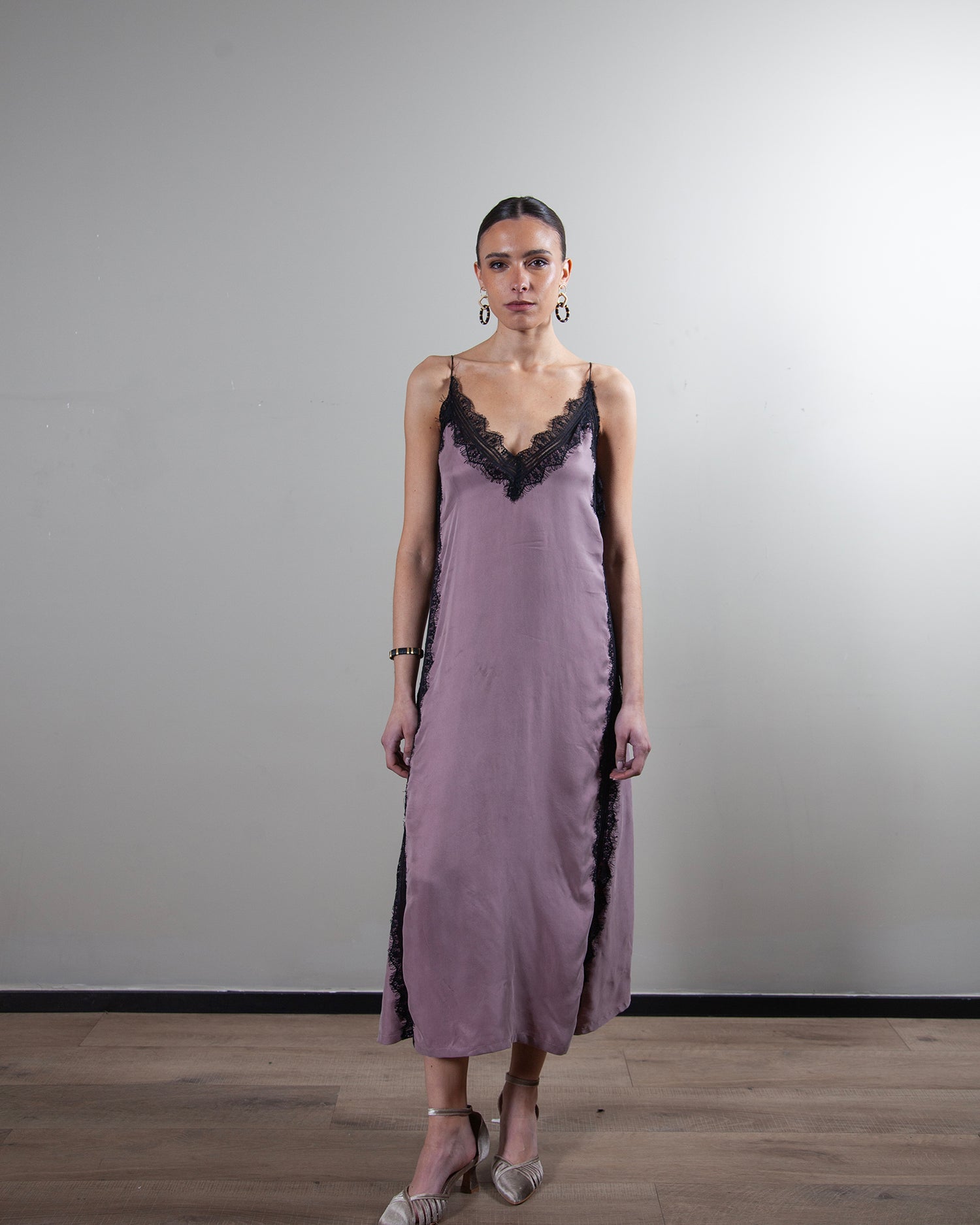 Vestido Jacinta Rosado