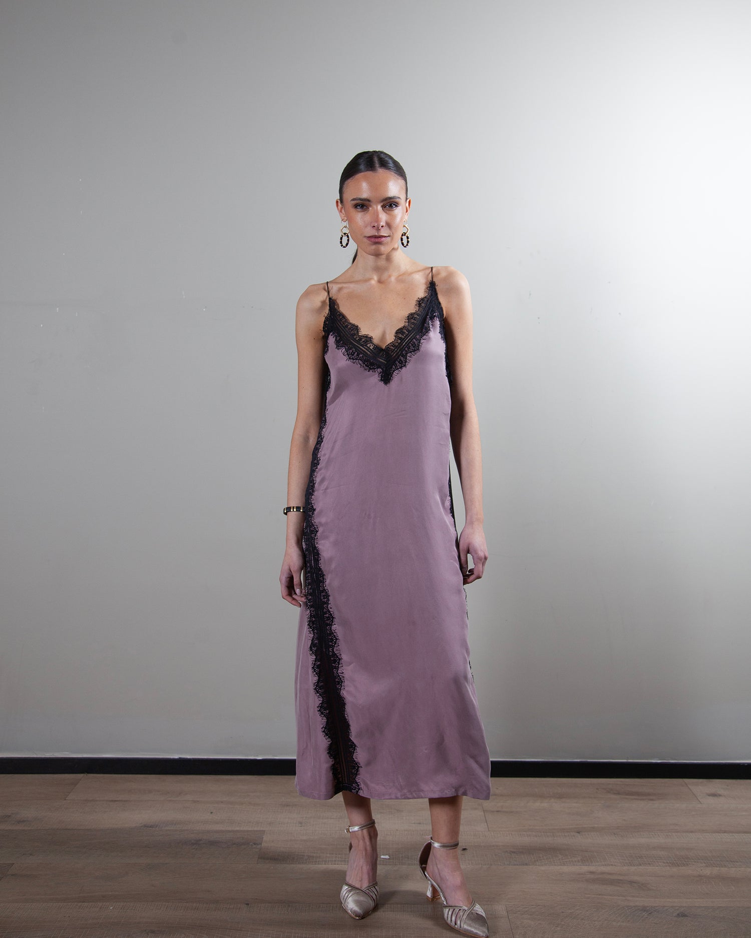 Vestido Jacinta Rosado