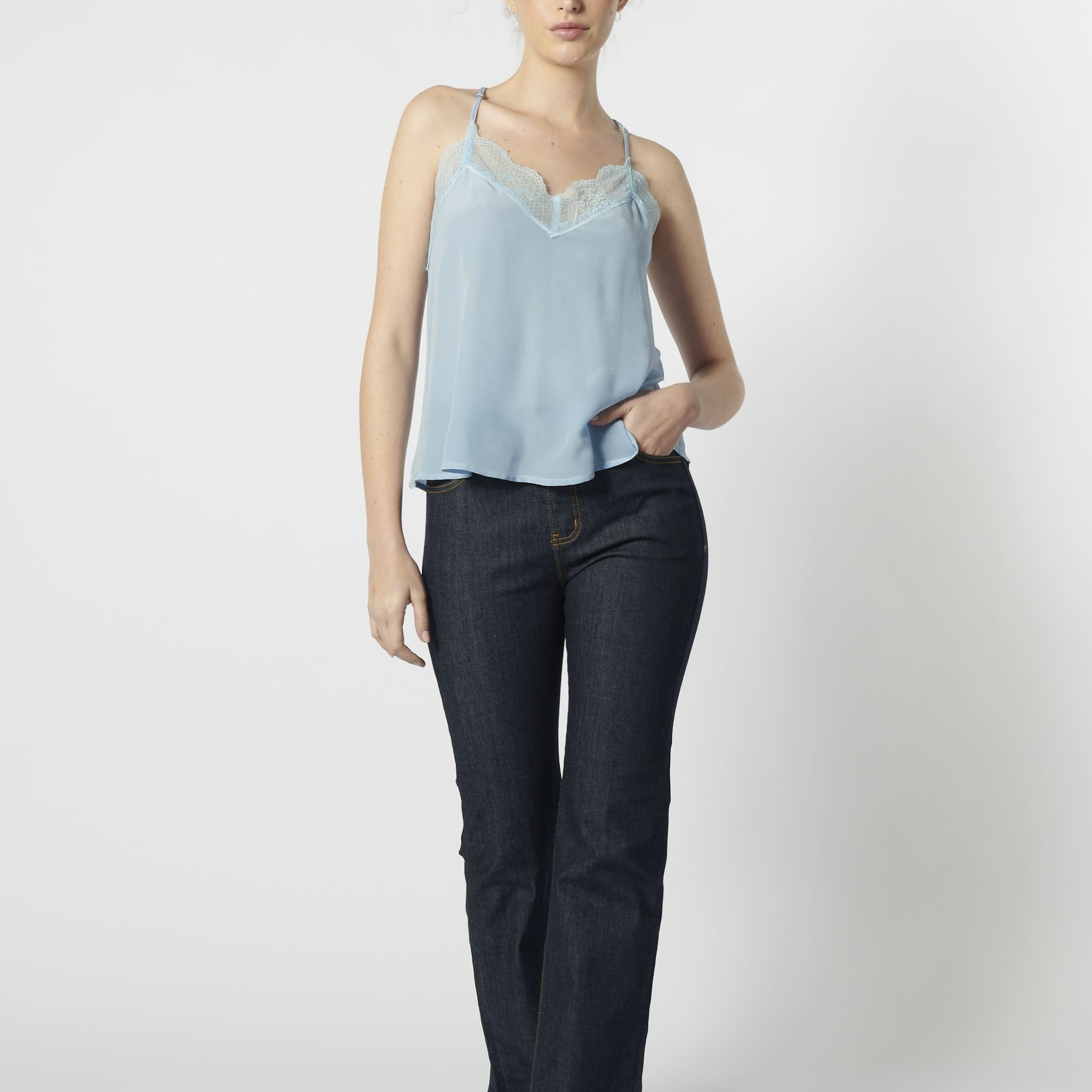 Jeans Flare Azul