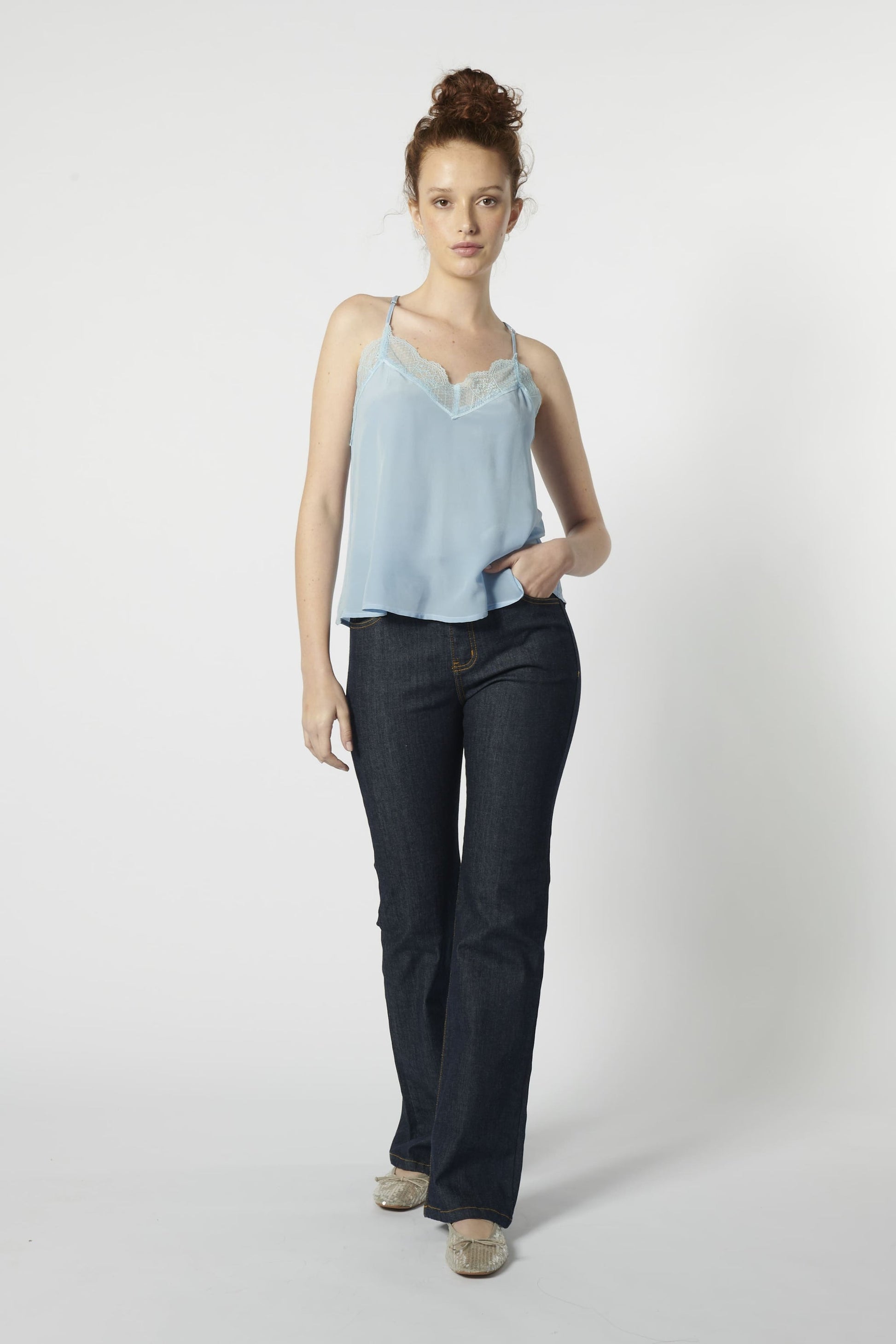 Jeans Flare Azul