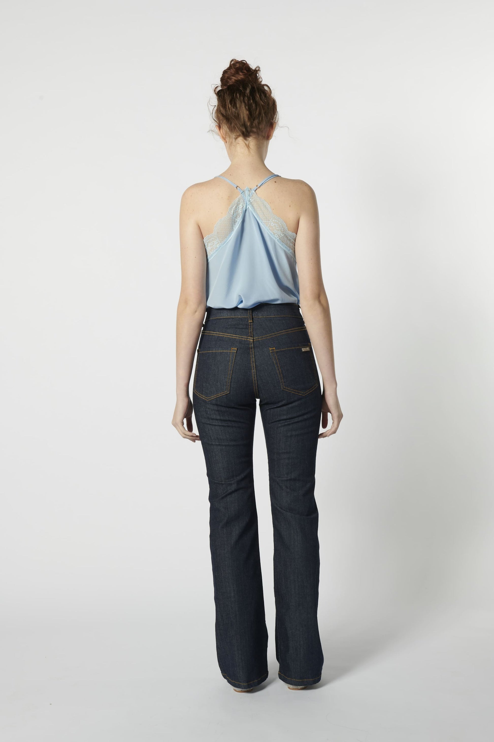 Jeans Flare Azul