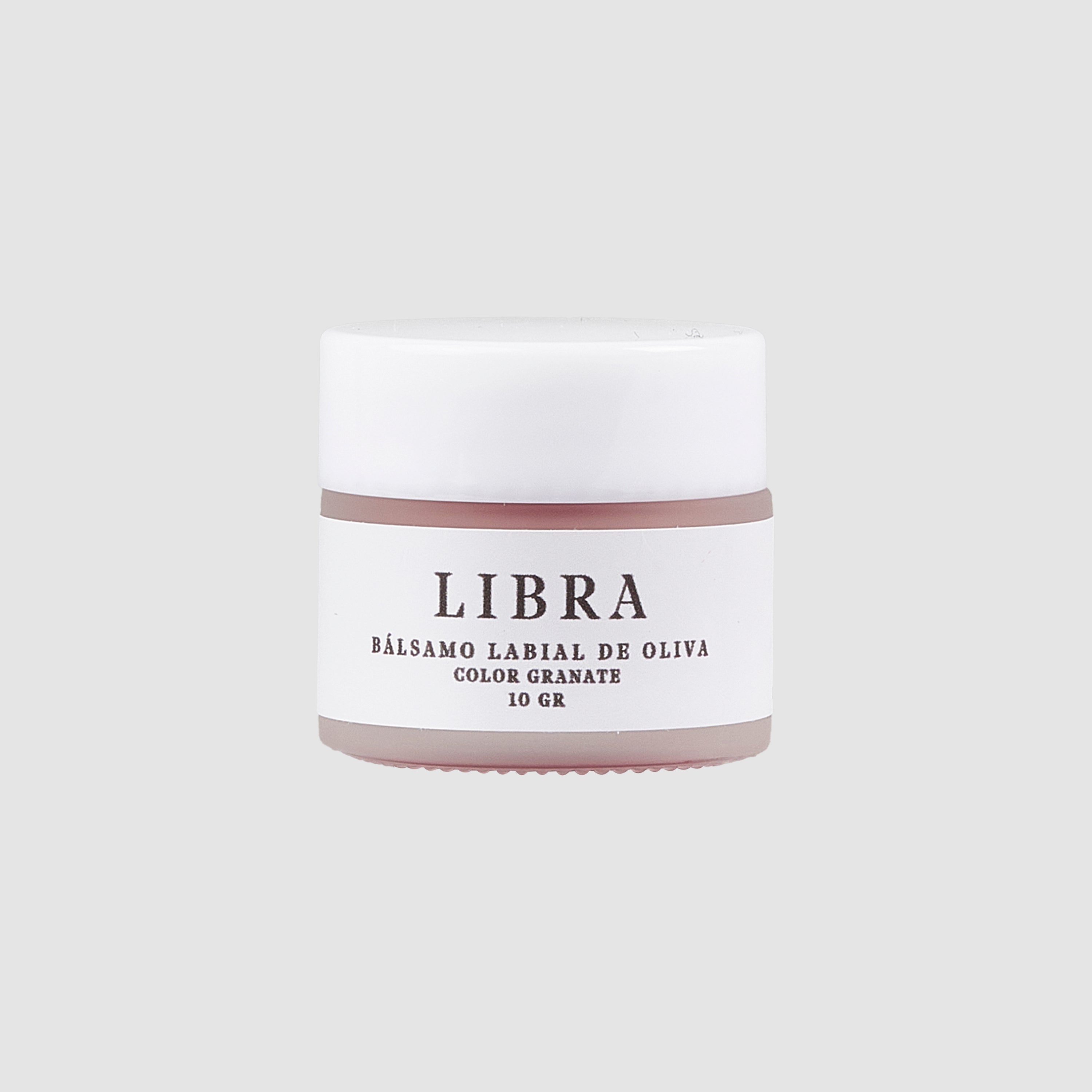 Bálsamo Labial de Oliva Color Granate