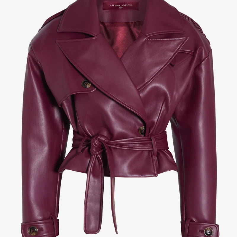 Chaqueta Mire Burdeo