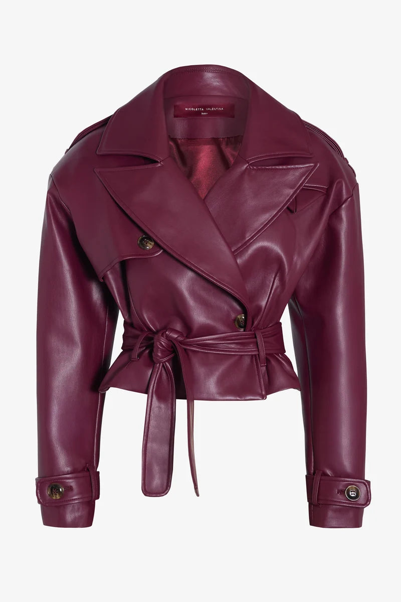 Chaqueta Mire Burdeo