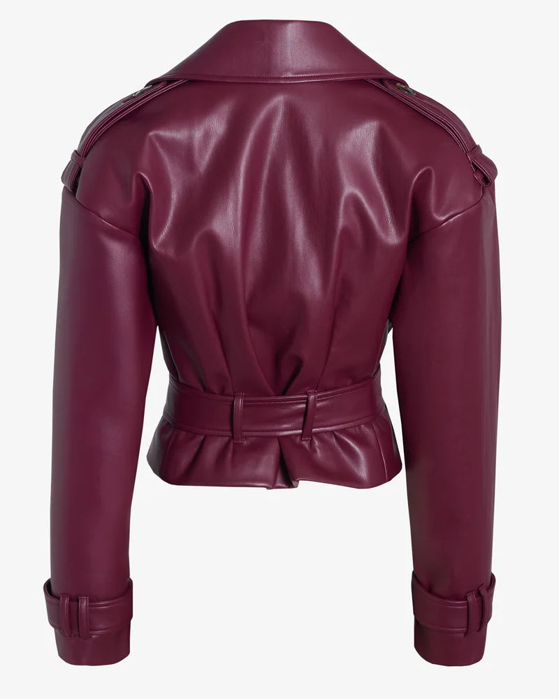 Chaqueta Mire Burdeo