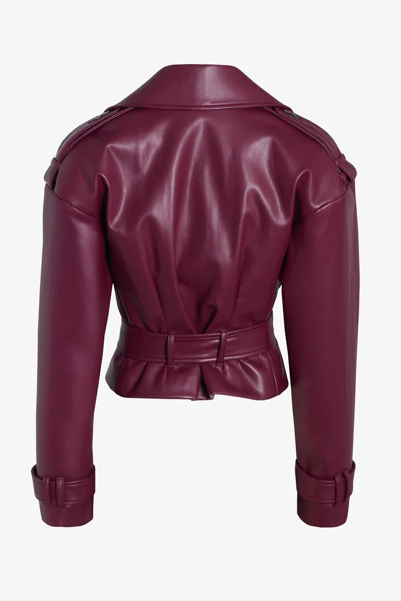 Chaqueta Mire Burdeo