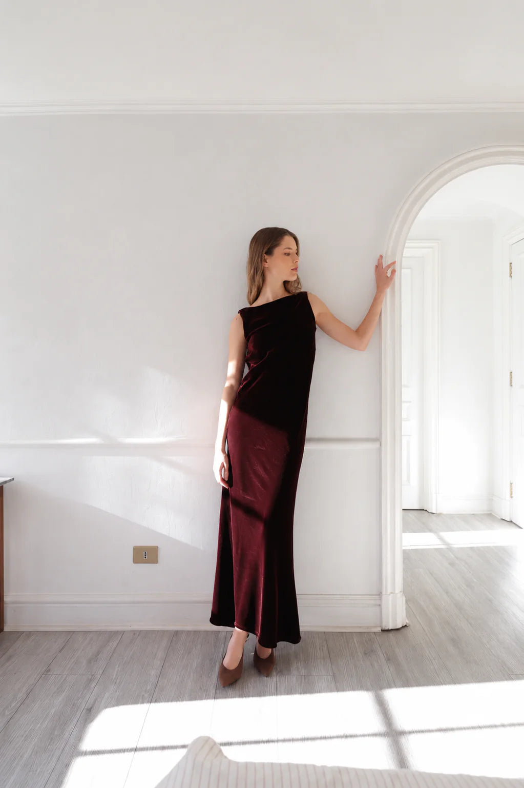 Vestido Ines Ladrillo
