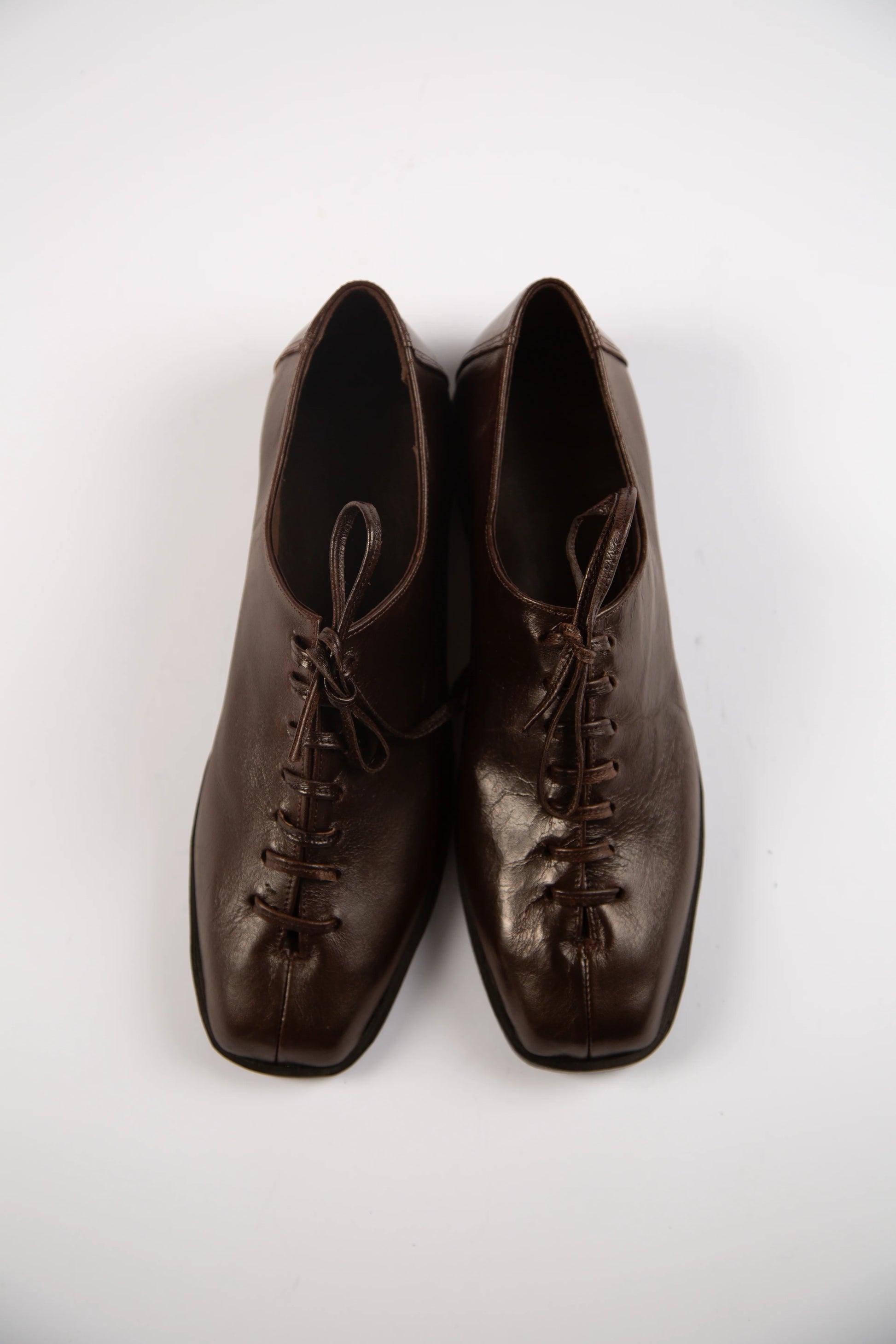 Zapato Cordones Café Lezna