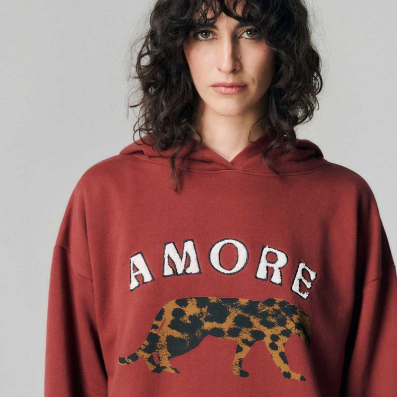 Polerón Amore Tiger Ladrillo