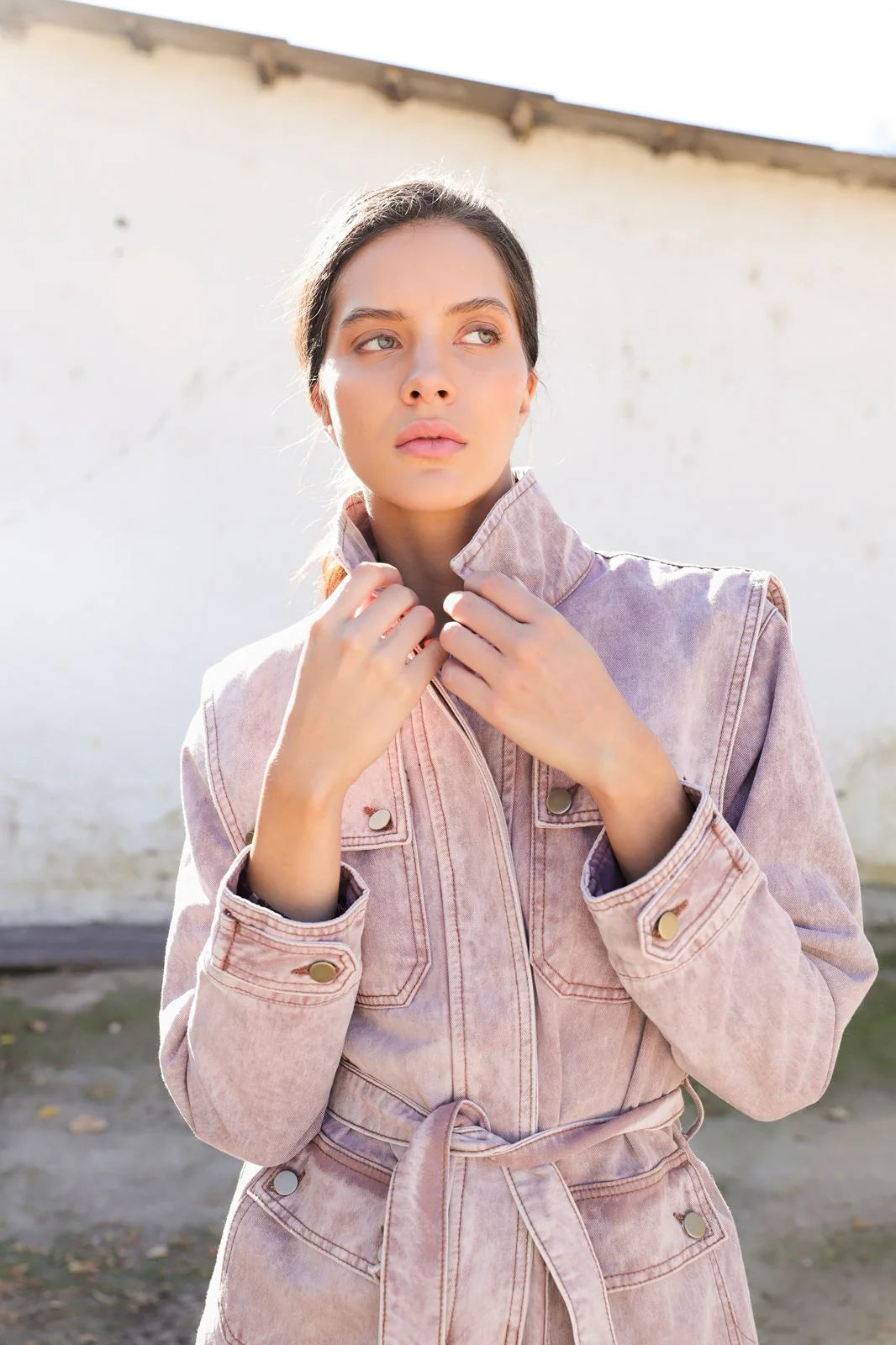 Chaqueta Alberta Ciruela