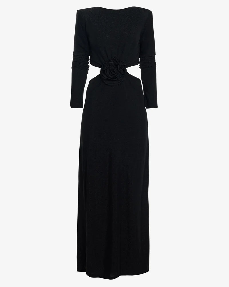 Vestido La Orquidea Negro