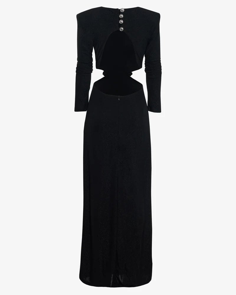 Vestido La Orquidea Negro