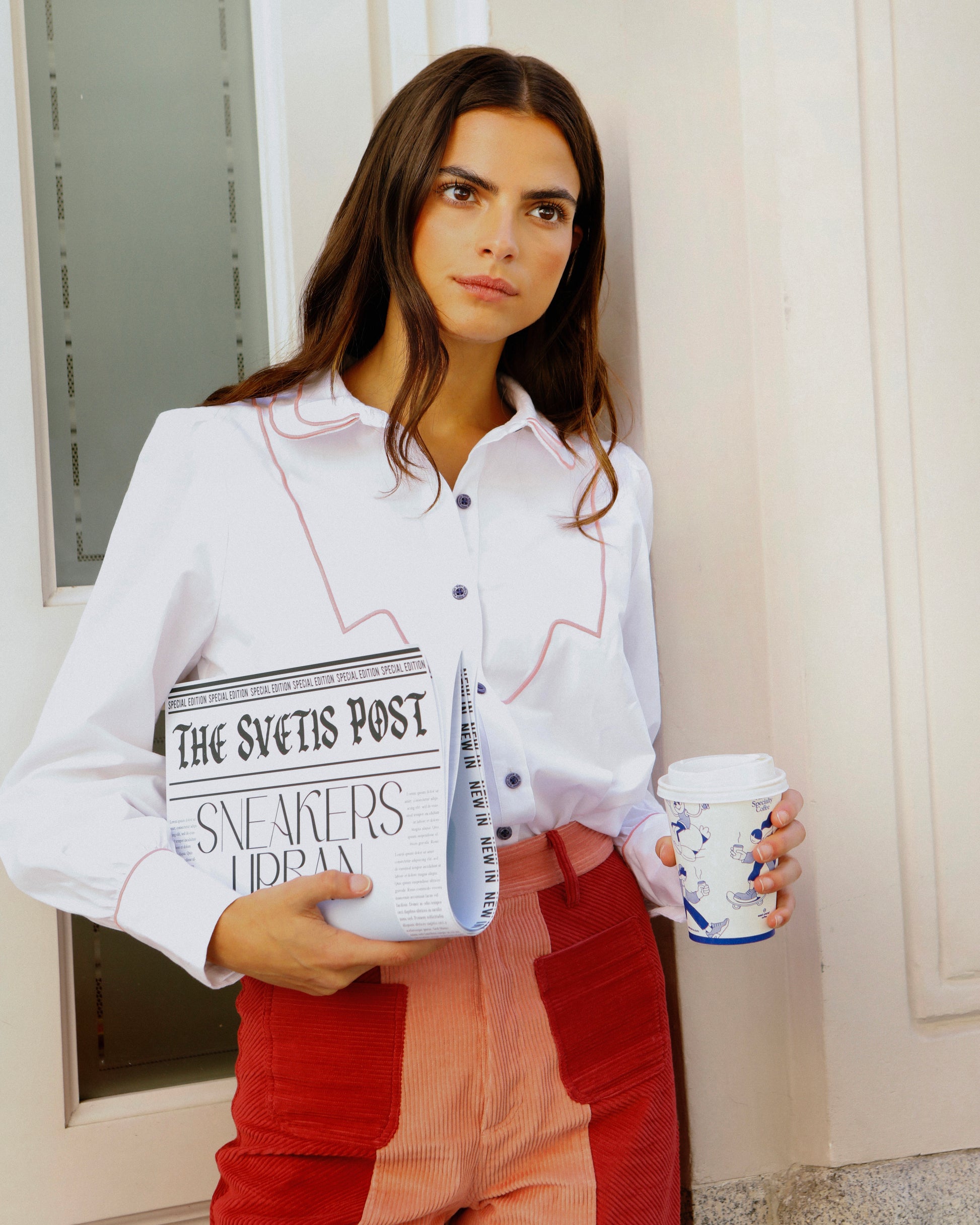Camisa Luisa White