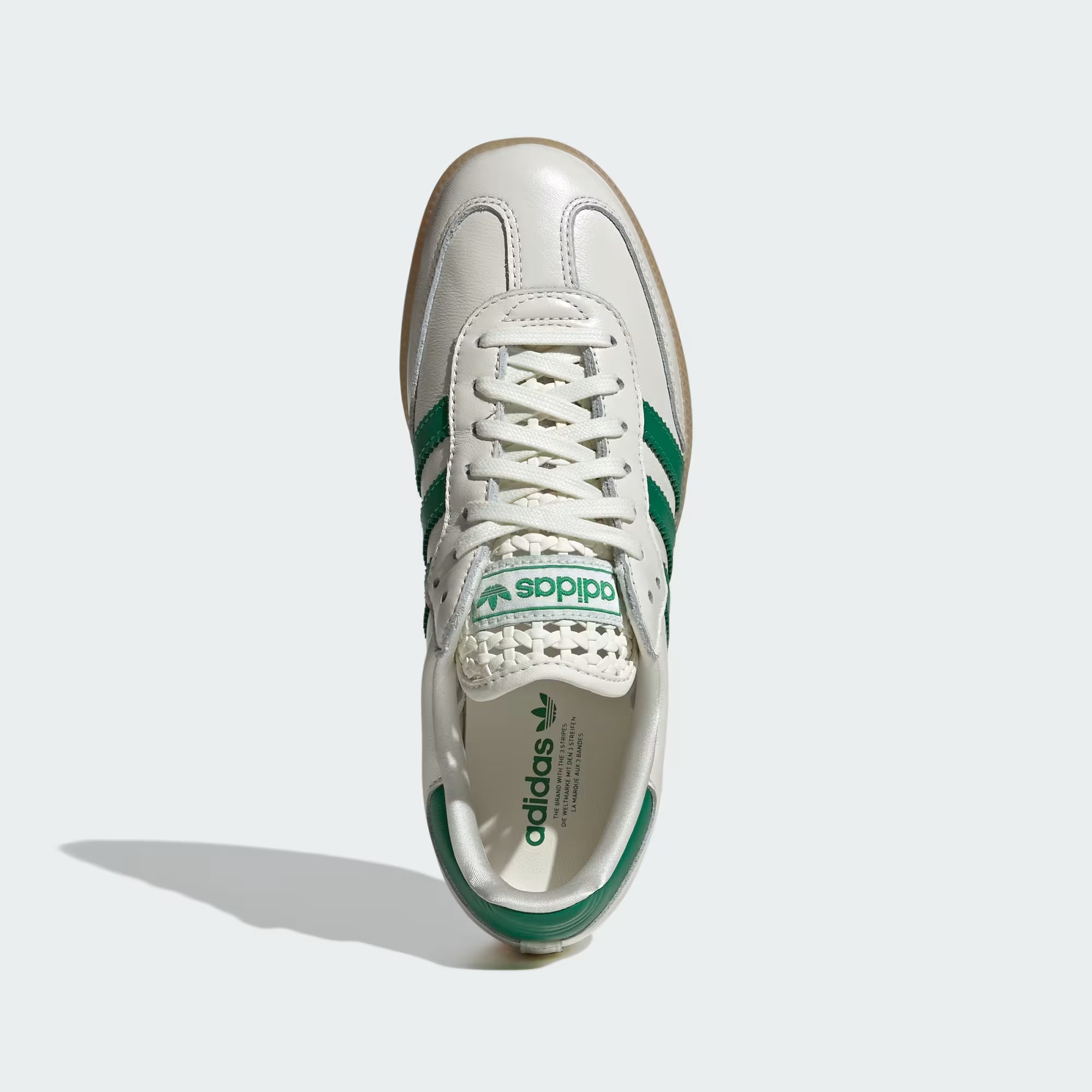 Zapatilla Samba Blanco Verde