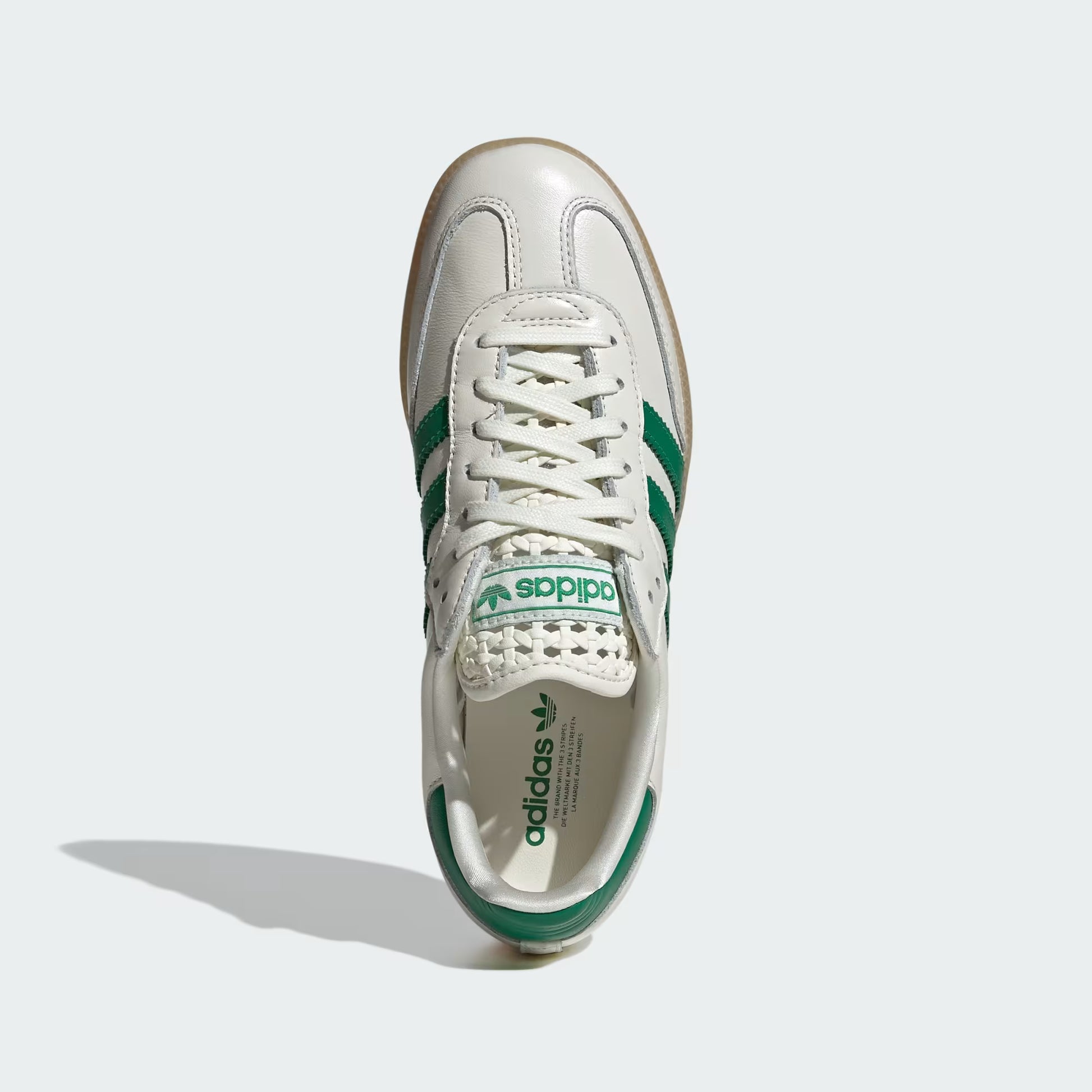 Zapatilla Samba Blanco Verde