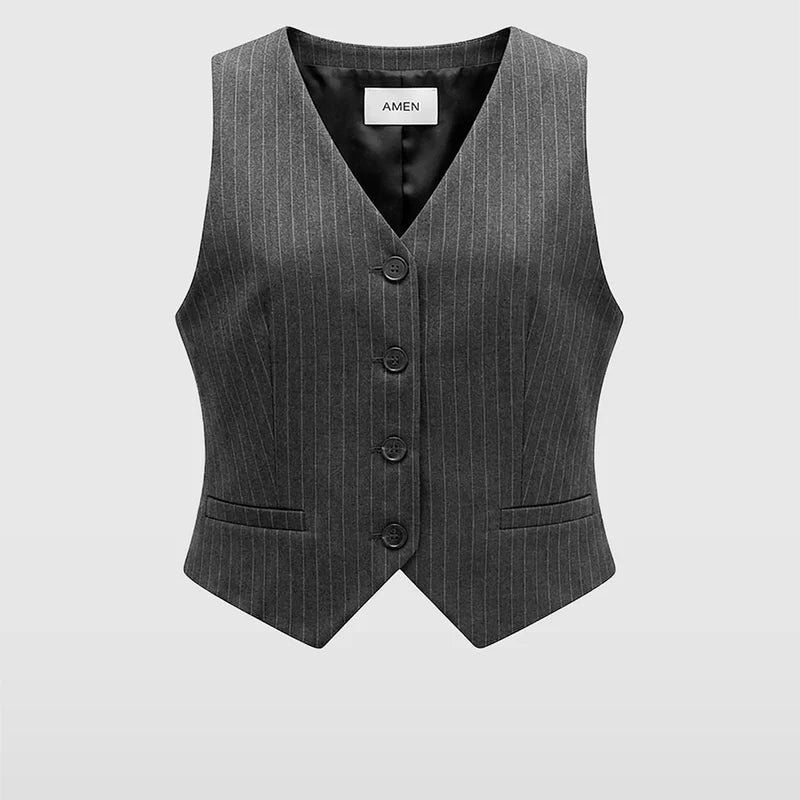 Grey Rita Vest