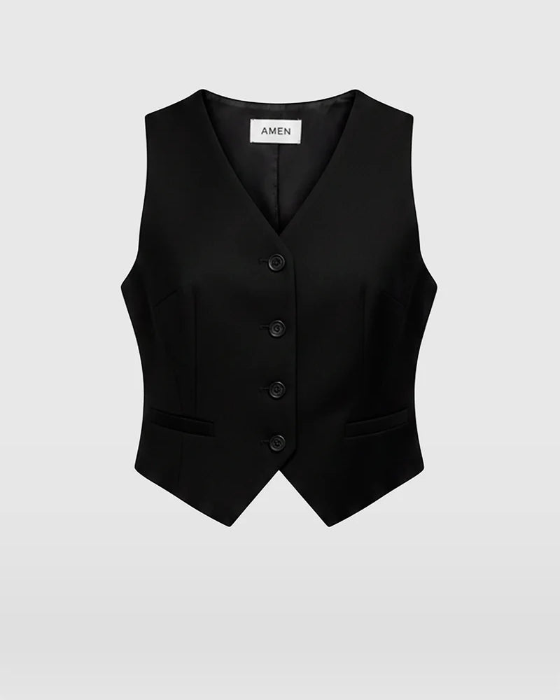Black Rita Vest