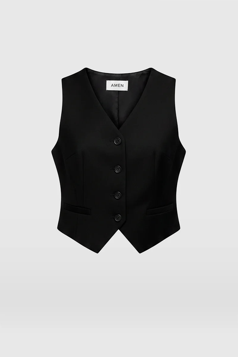 Black Rita Vest