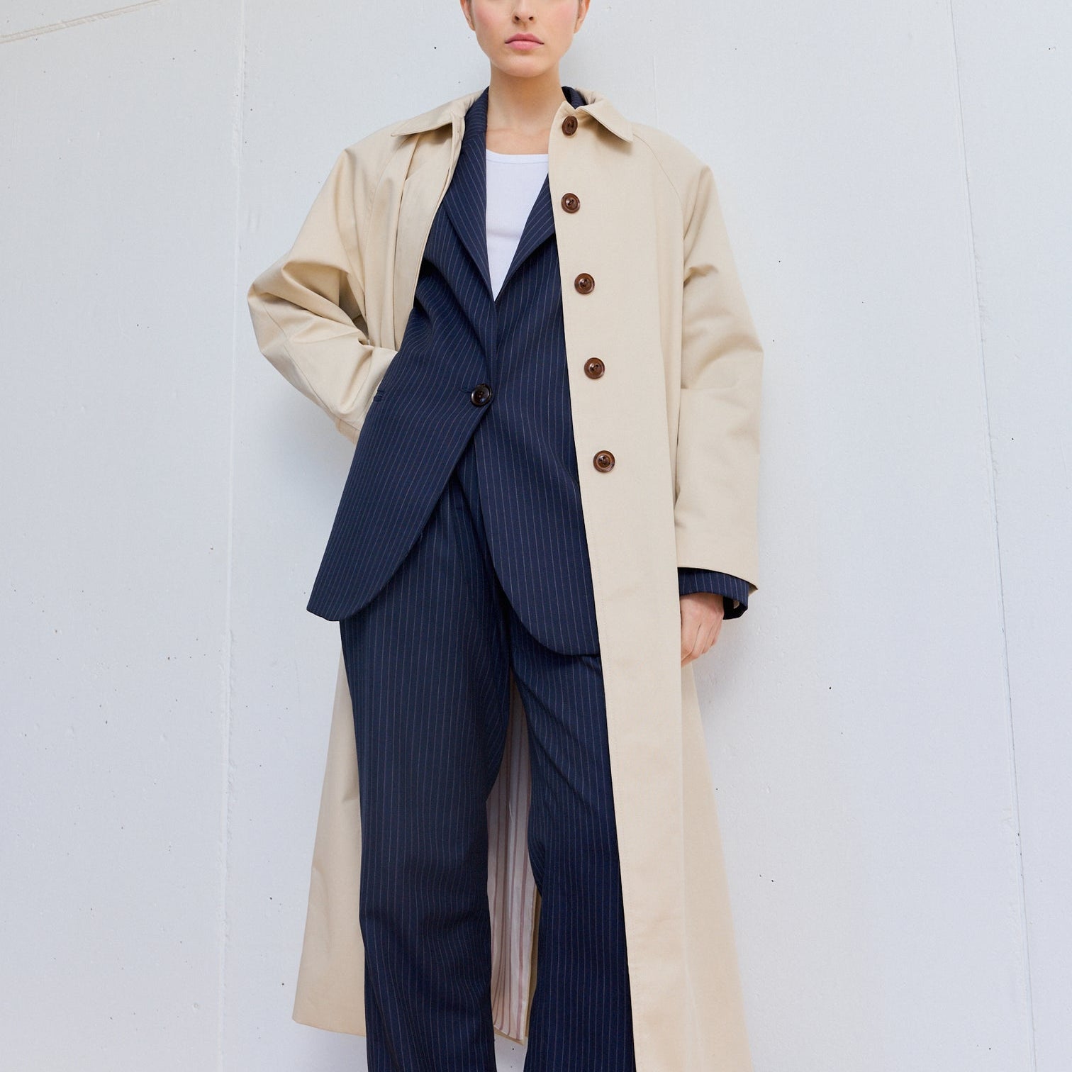 0028 Gabardina Beige