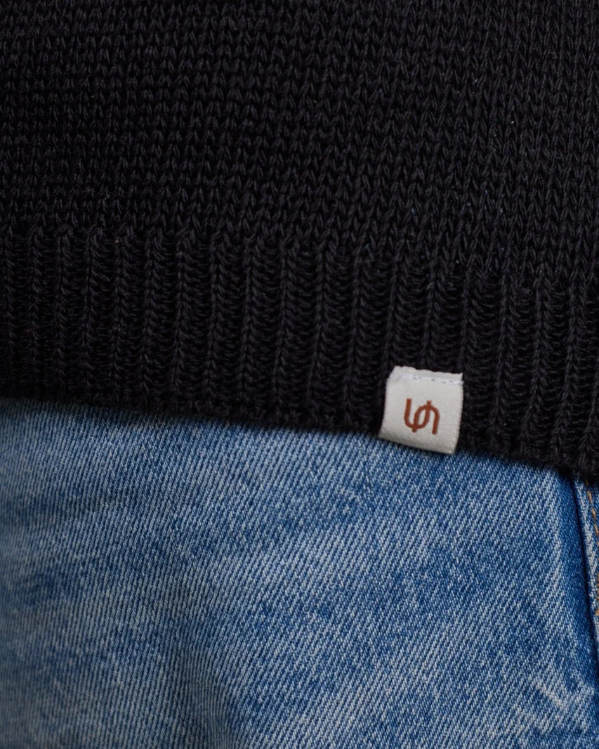 Sweater Cuello Bronte Negro