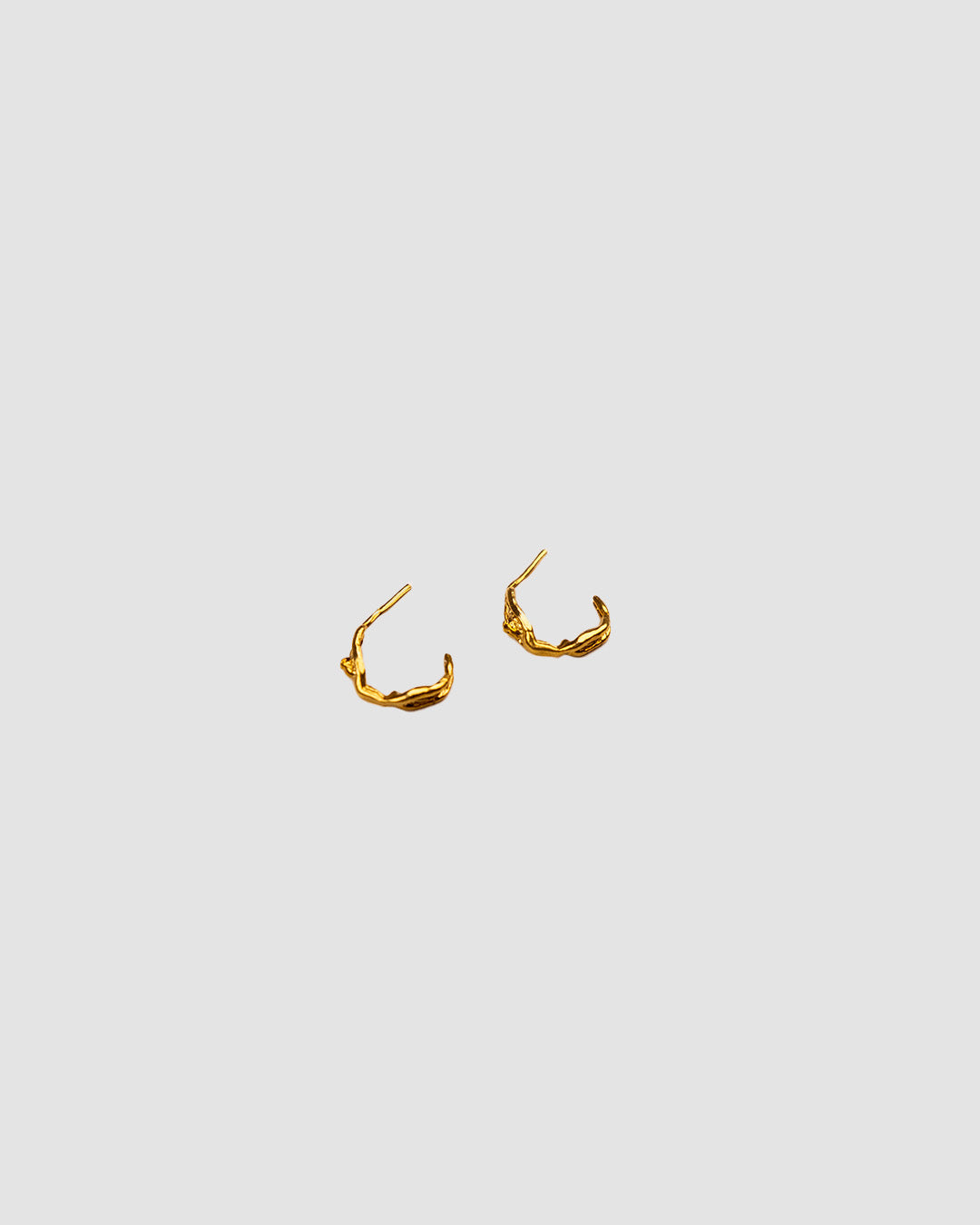 Aros Persona Plata 950 enchapada en oro
