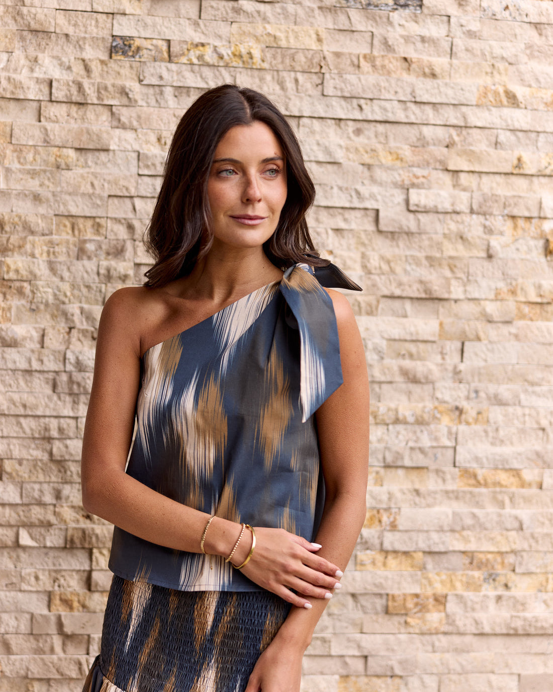 Blusa Bali Estampado Azul