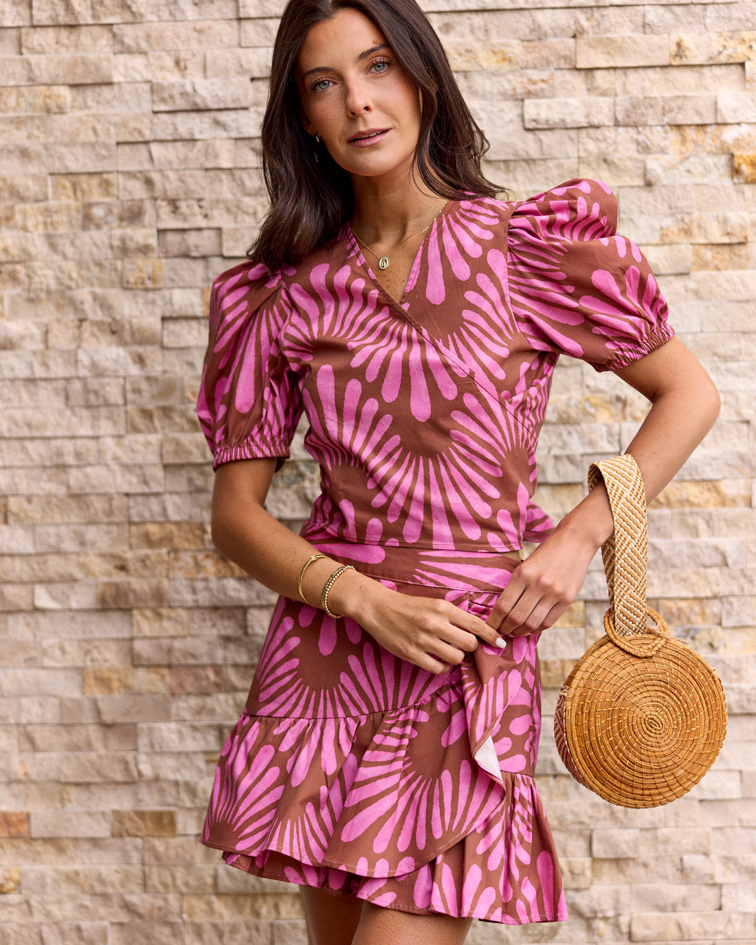 Blusa Mikonos Rosado