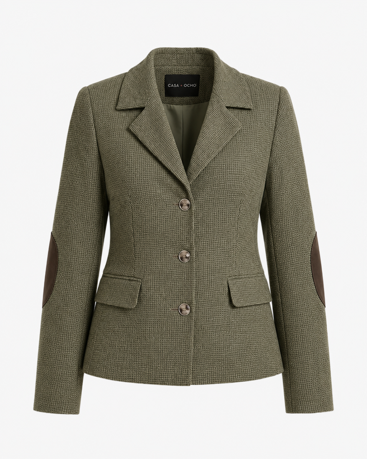 Blazer Mujer Lana Verde