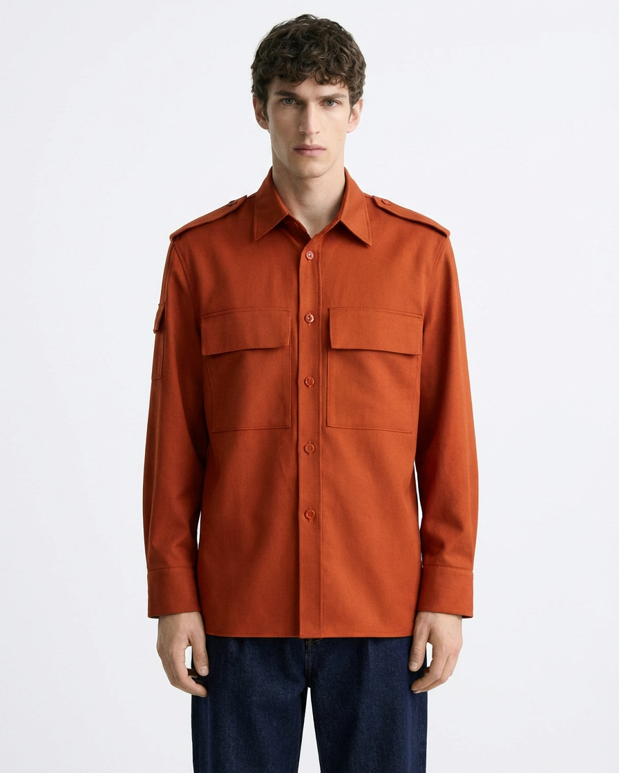 Sobre Camisa Terracota