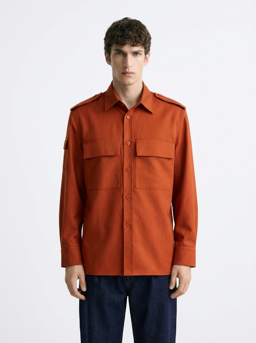 Sobre Camisa Terracota