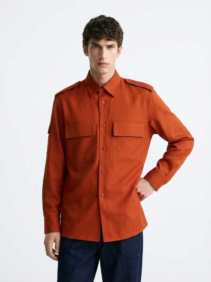 Sobre Camisa Terracota