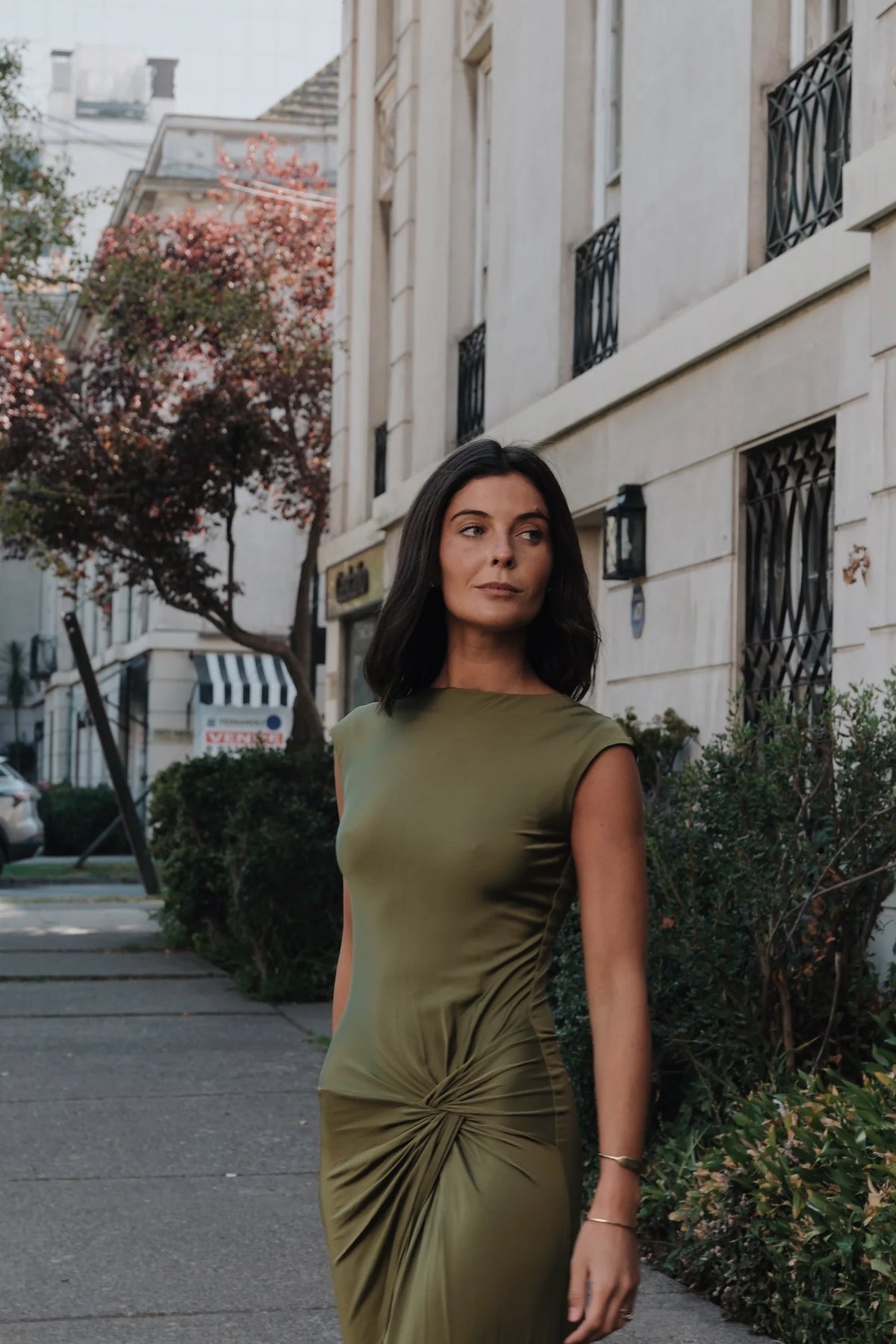 Vestido Radha Oliva
