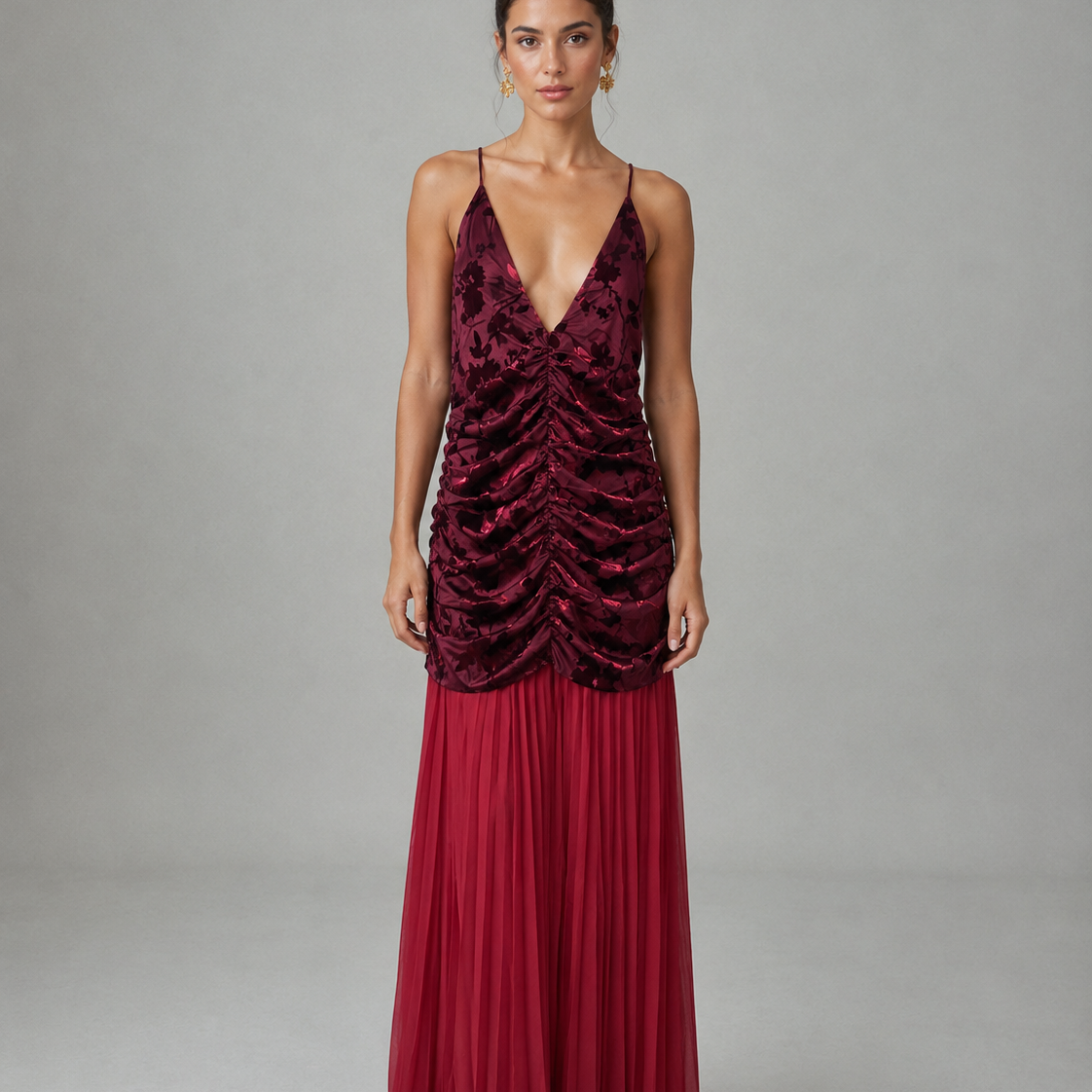 Vestido Sofia Burdeo