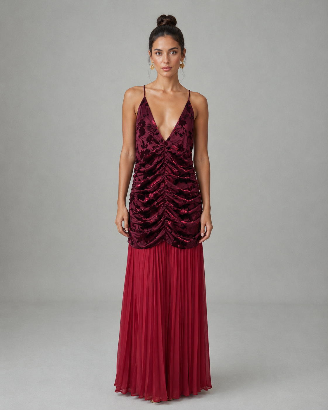 Vestido Sofia Burdeo