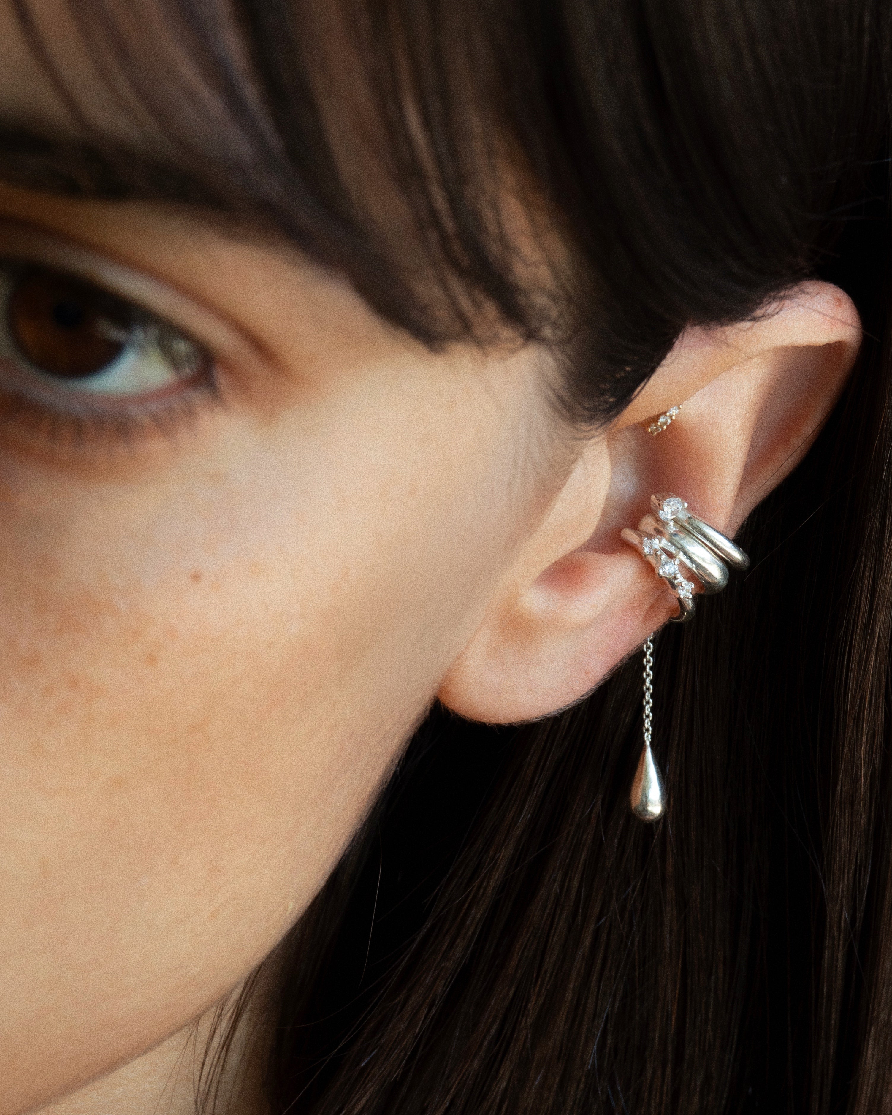 Ear Cuff Deriva Plata
