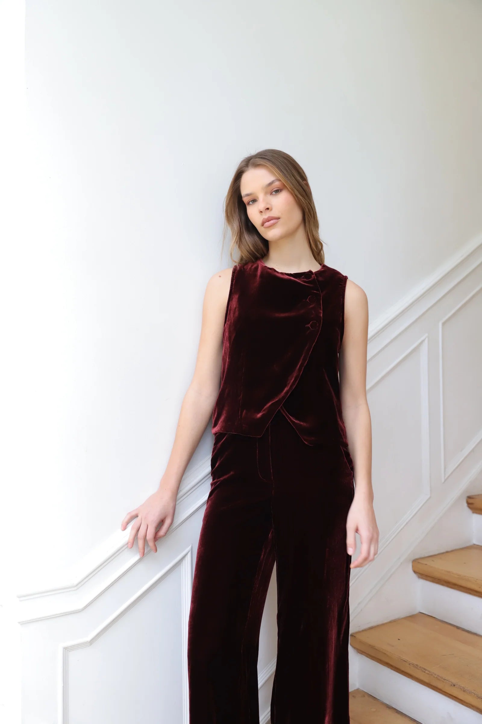 Pantalon Ines Ladrillo