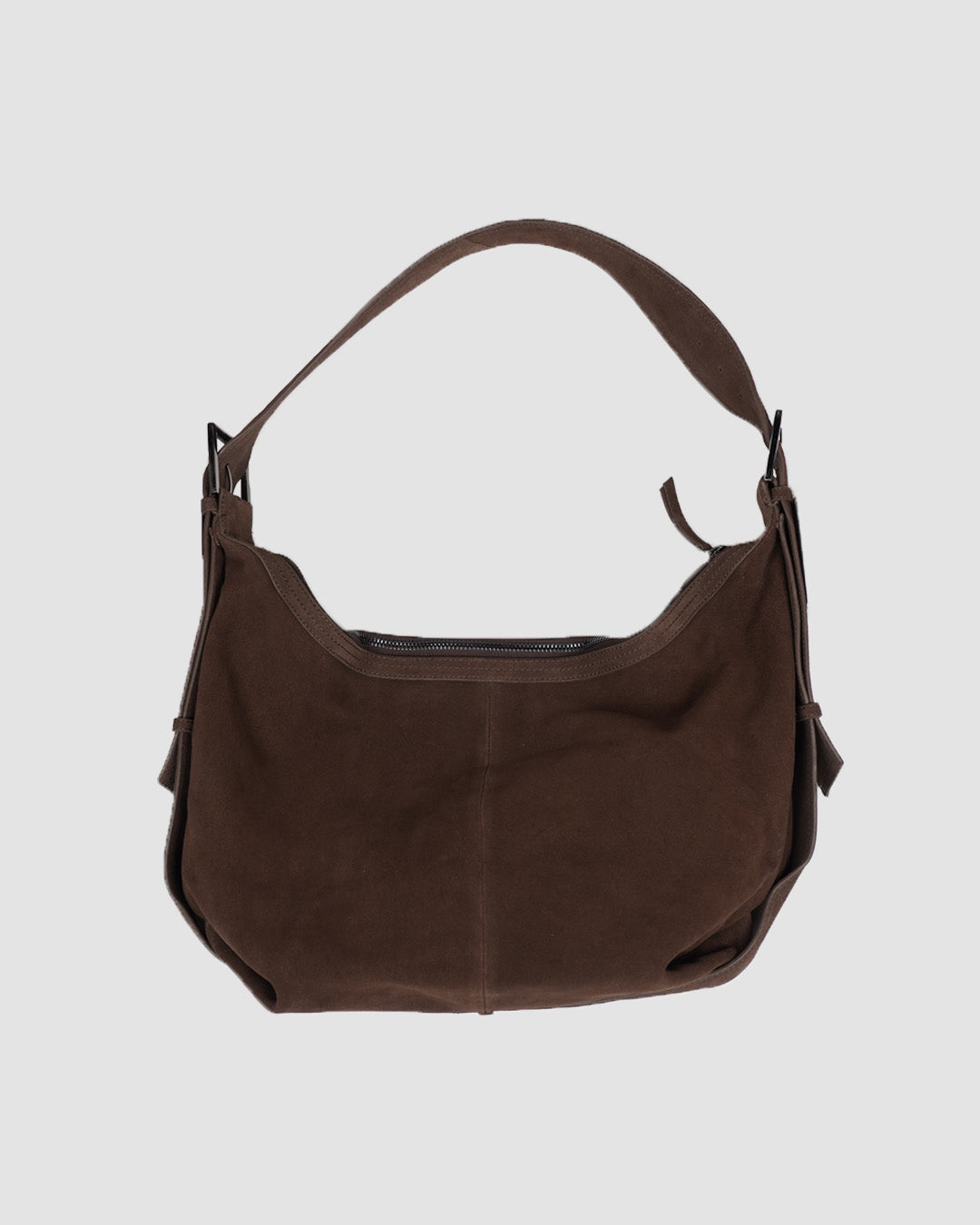 Hobo XL Coffee Suede Bag