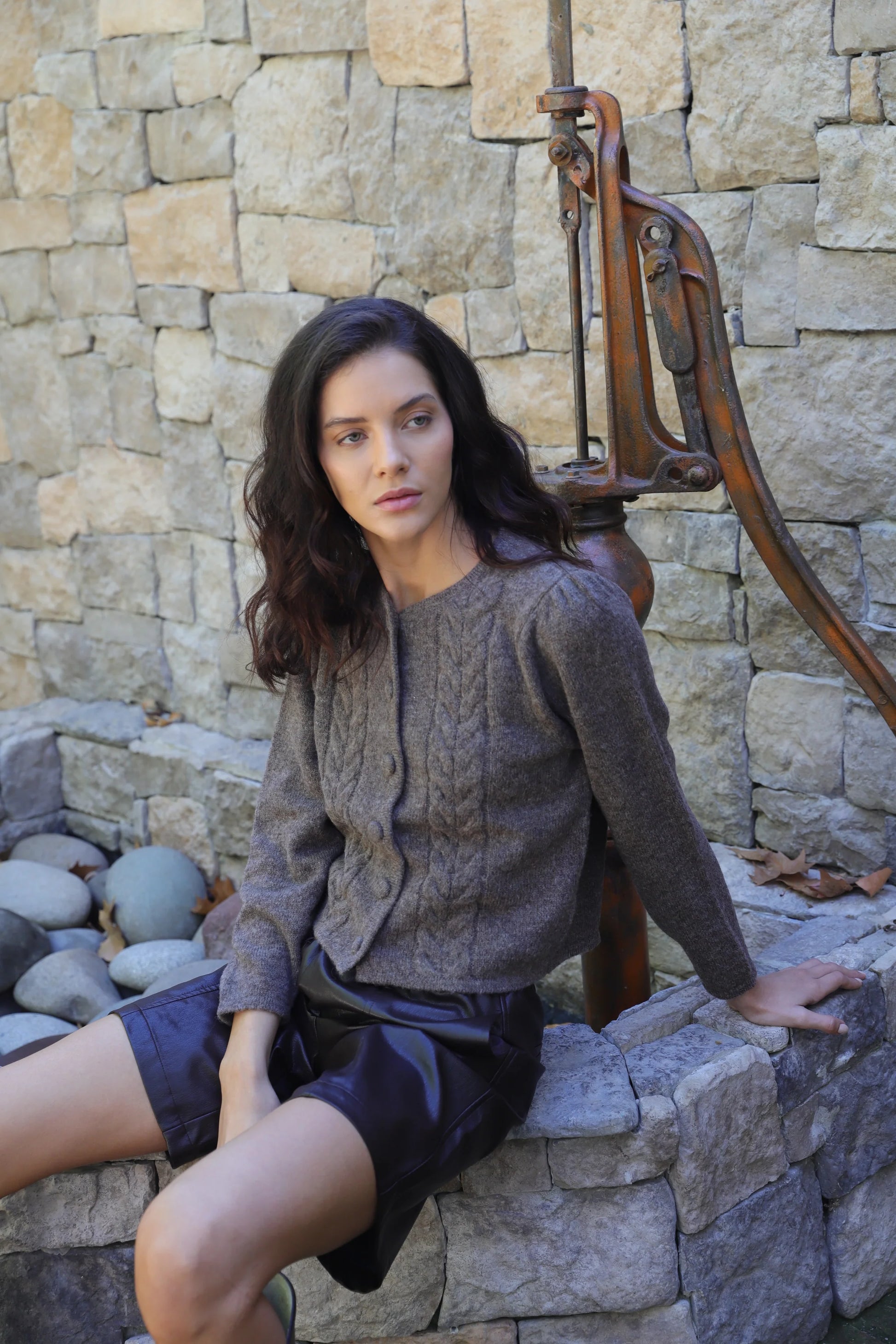 Cardigan Ana Café
