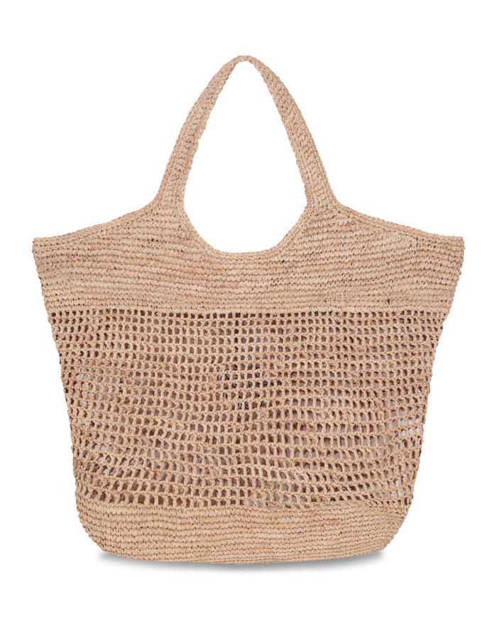 Raffia Tote Bag Crudo