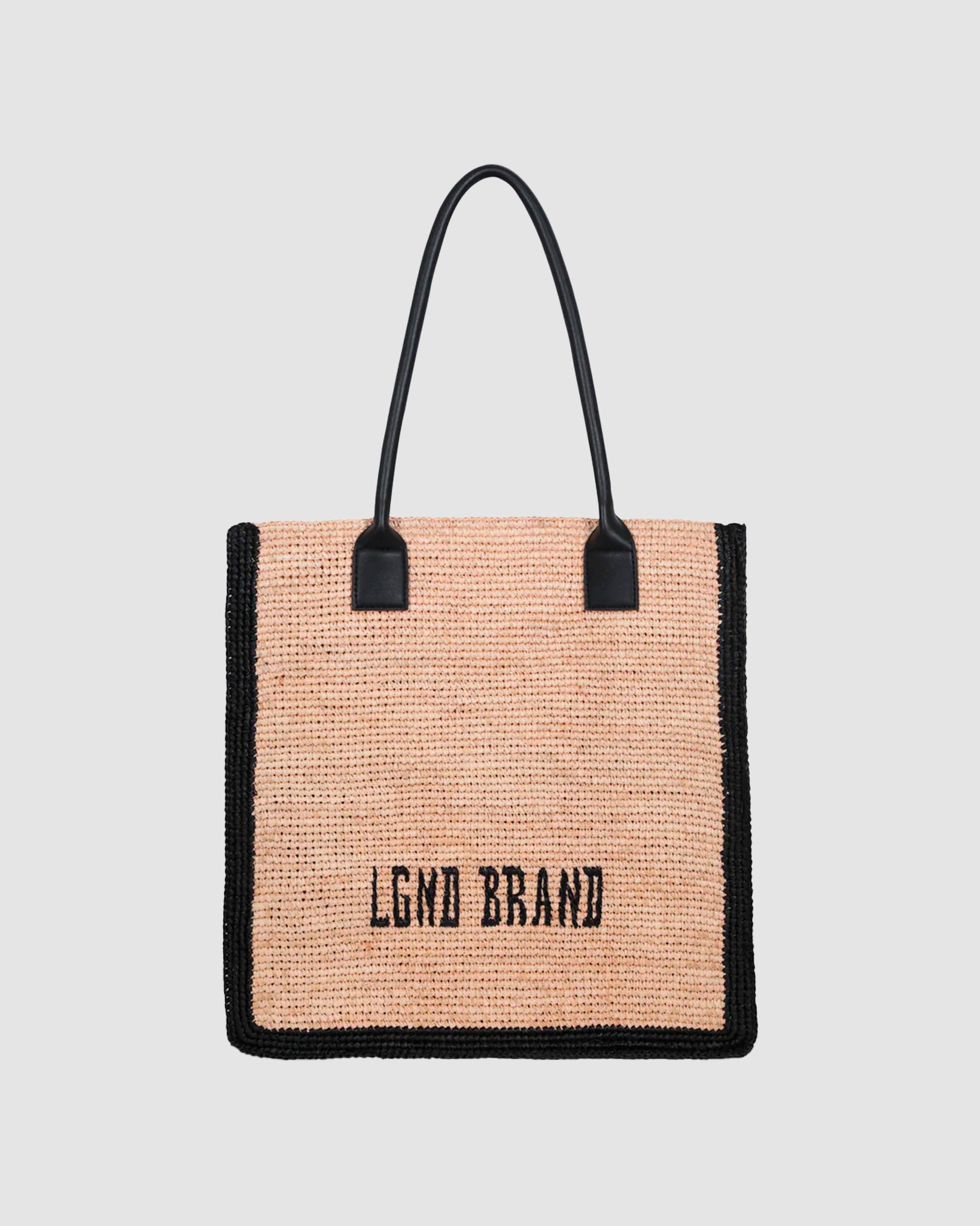 Raffia Brand Tote